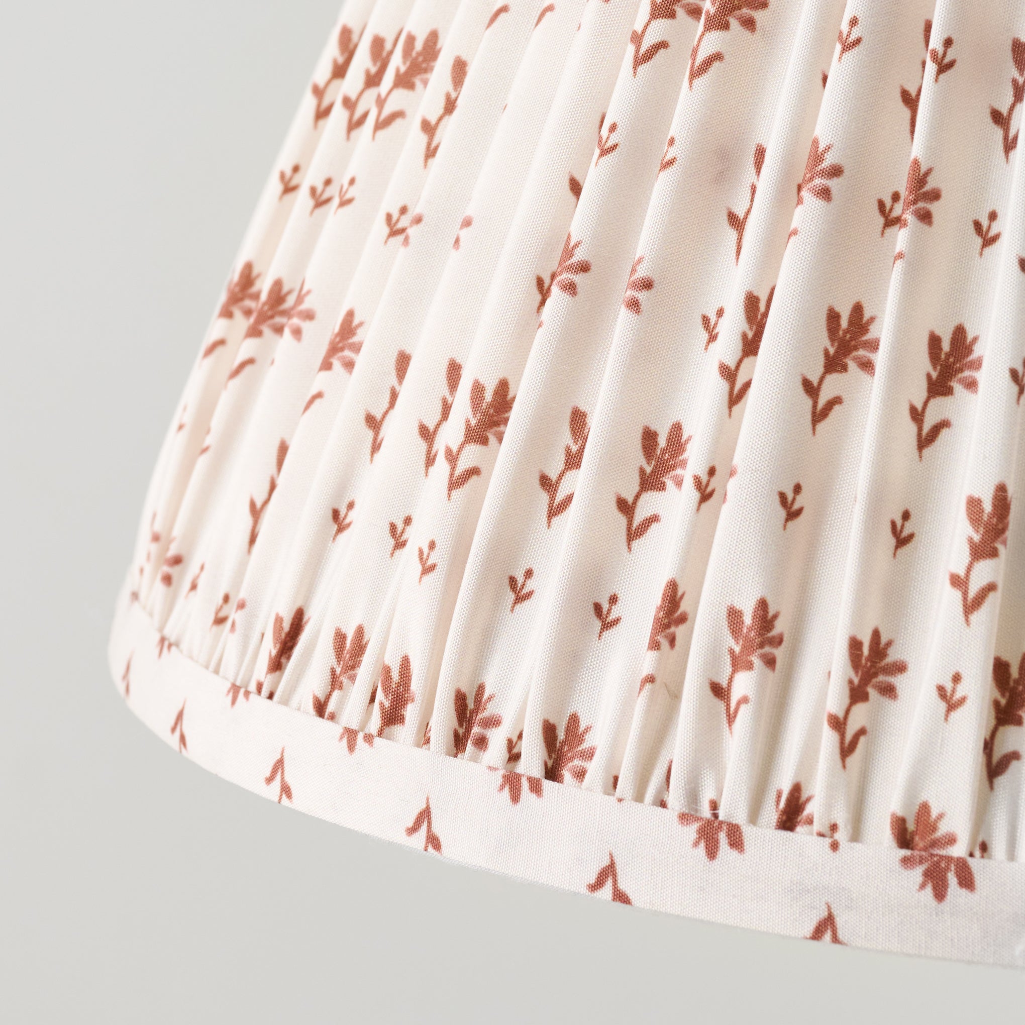 Taupe Blockprint Shade - Image 2