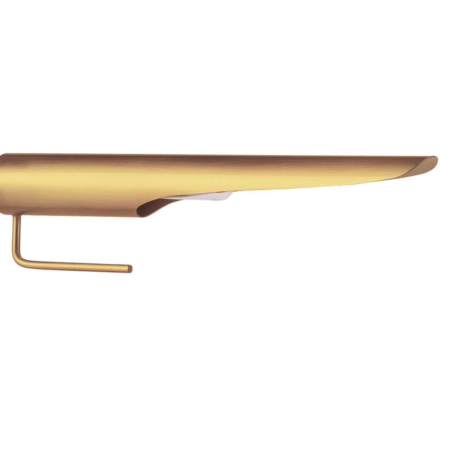 Linear Natural Brass Task Lamp - Image 6