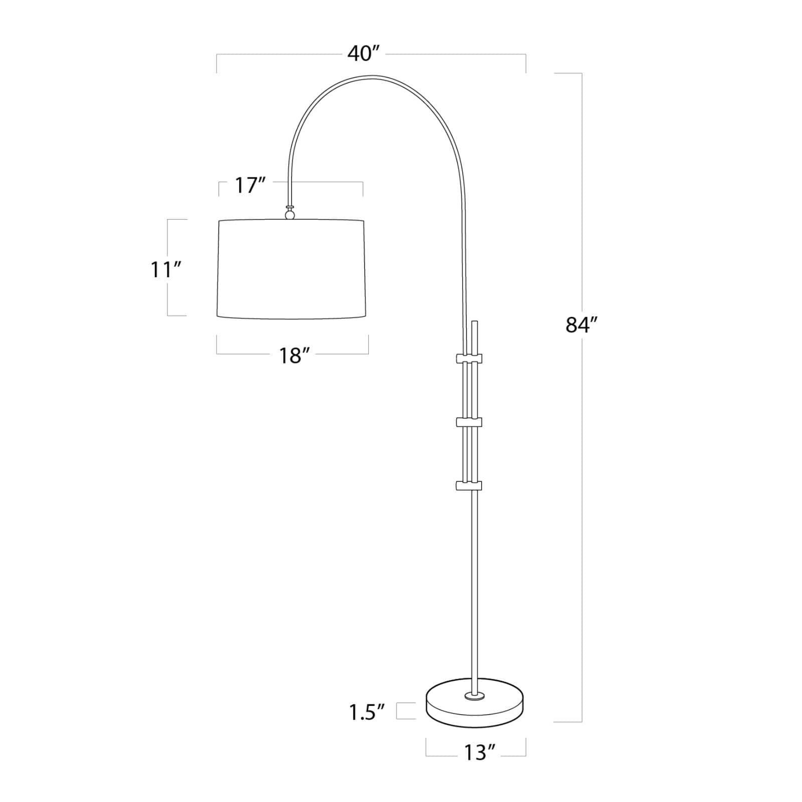 Watson Arc Floor Lamp - Image 5