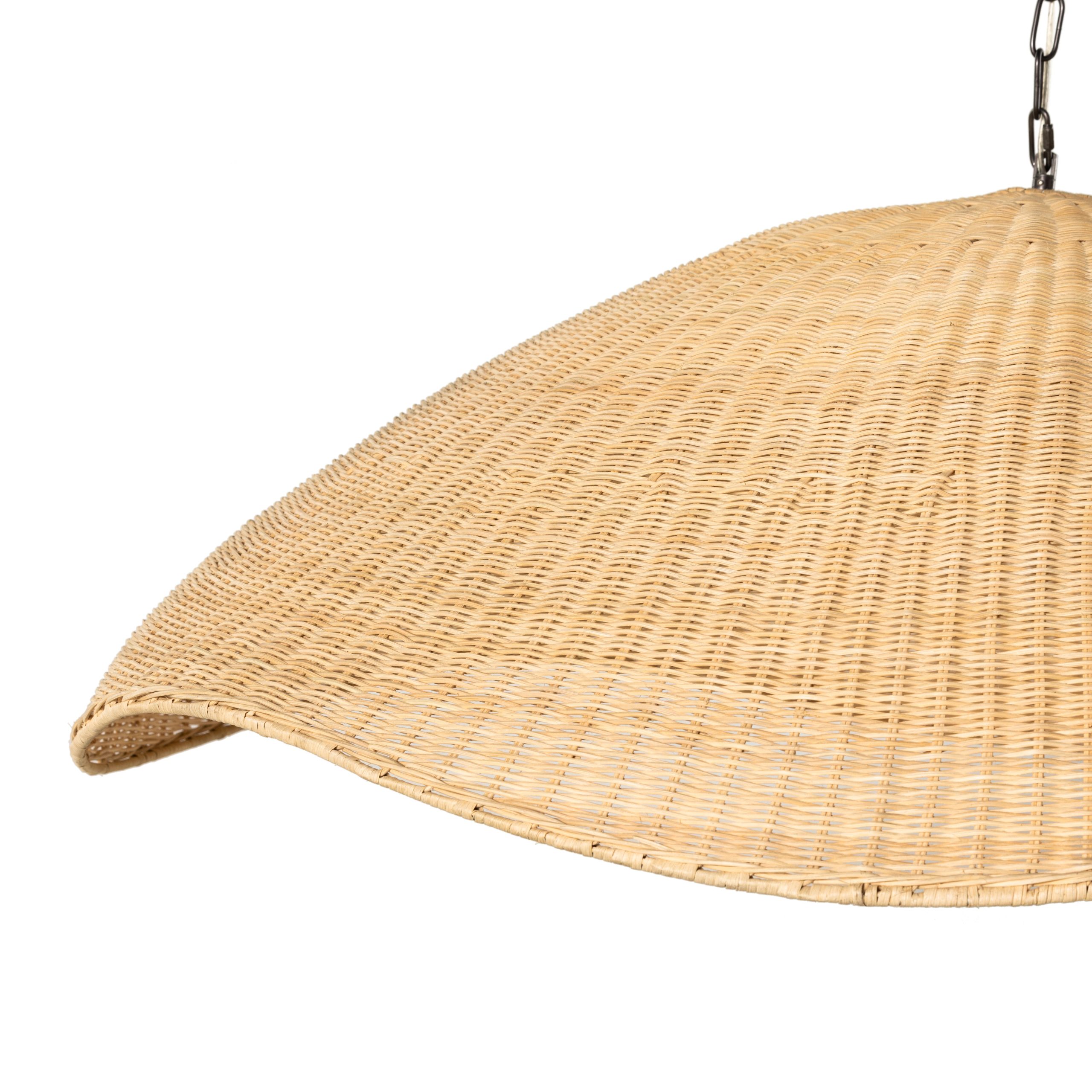 Hazel Rattan Pendant - Image 4