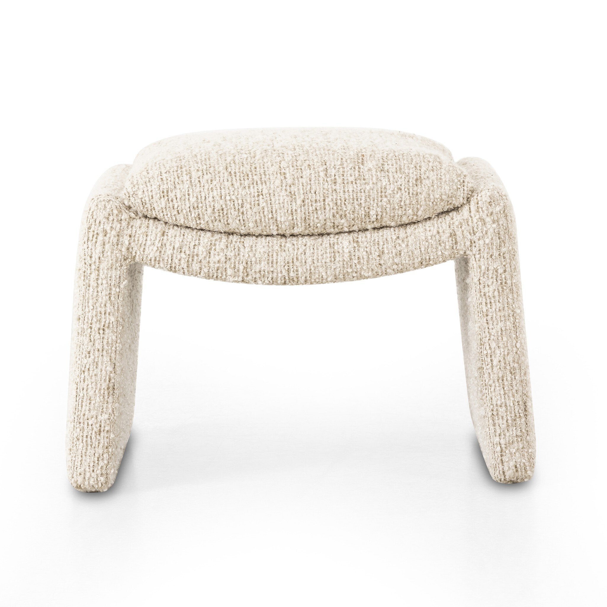 Gina Boucle Ottoman - Image 2