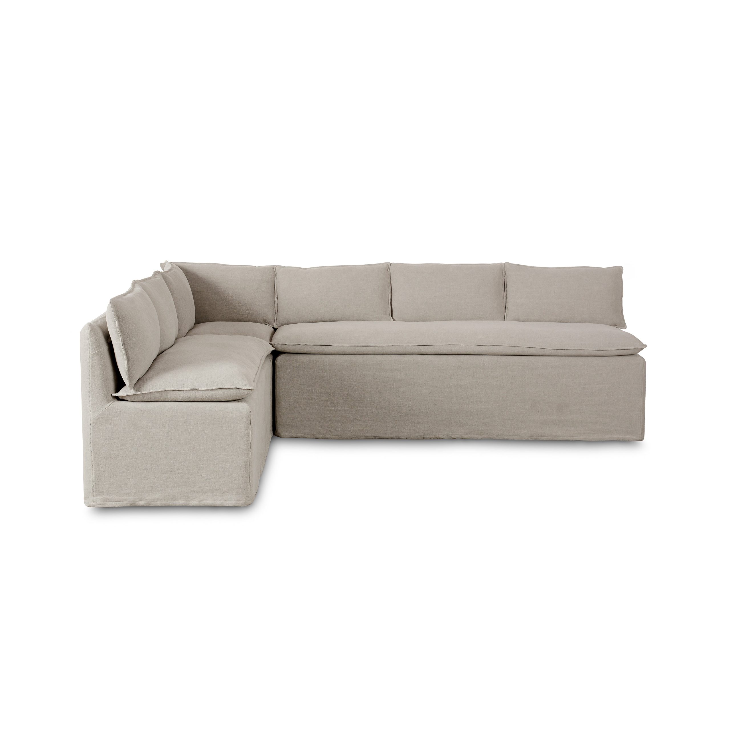 Erica Slipcover Dining Banquette - Image 8