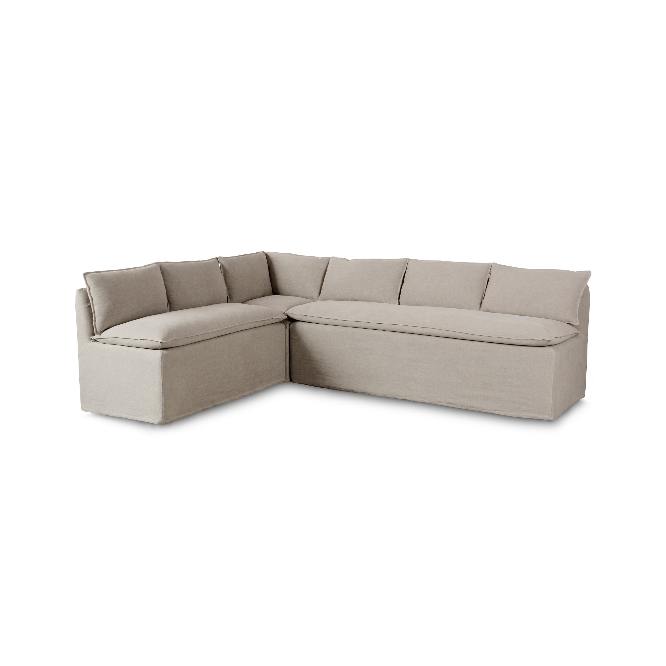 Erica Slipcover Dining Banquette - Image 5