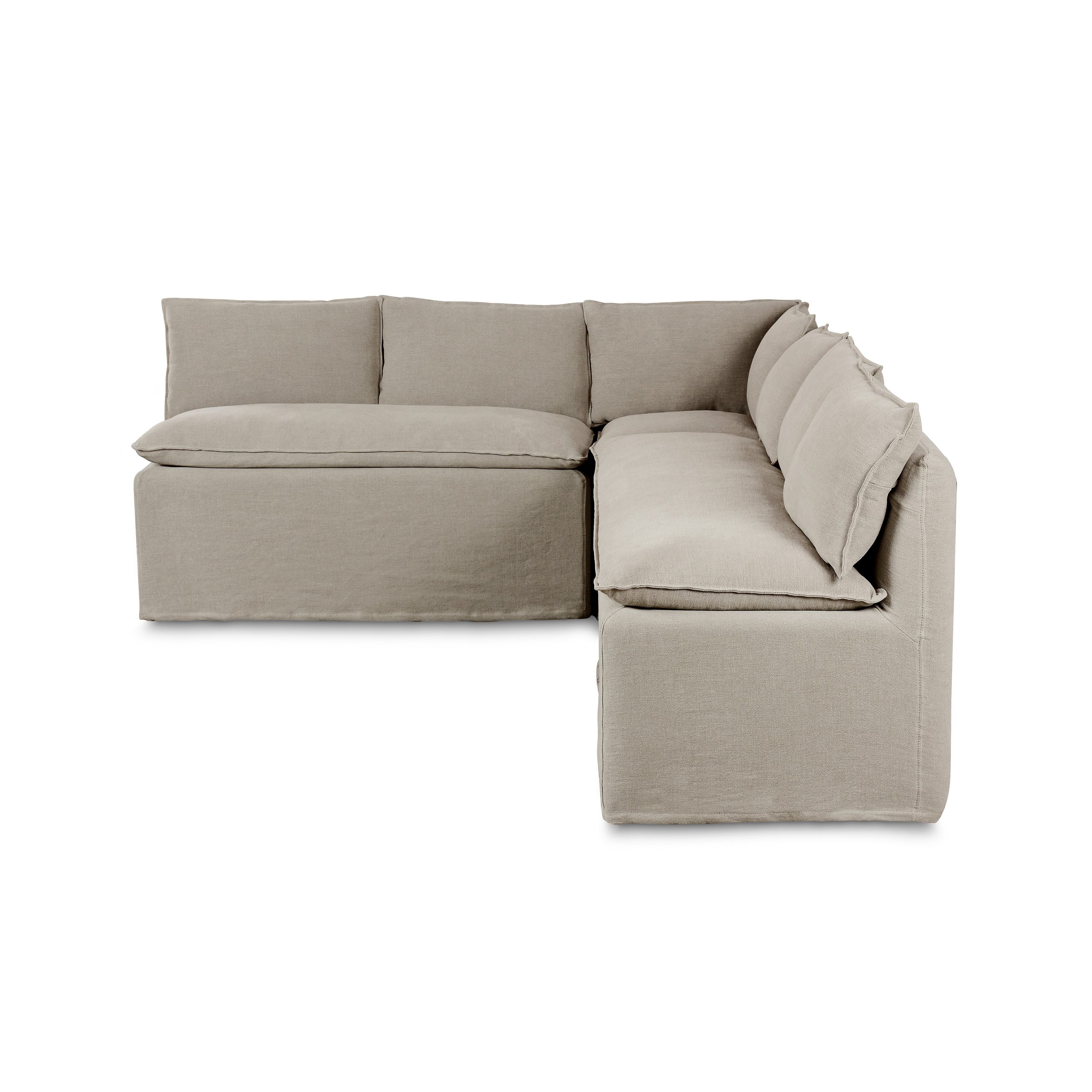 Erica Slipcover Dining Banquette - Image 6