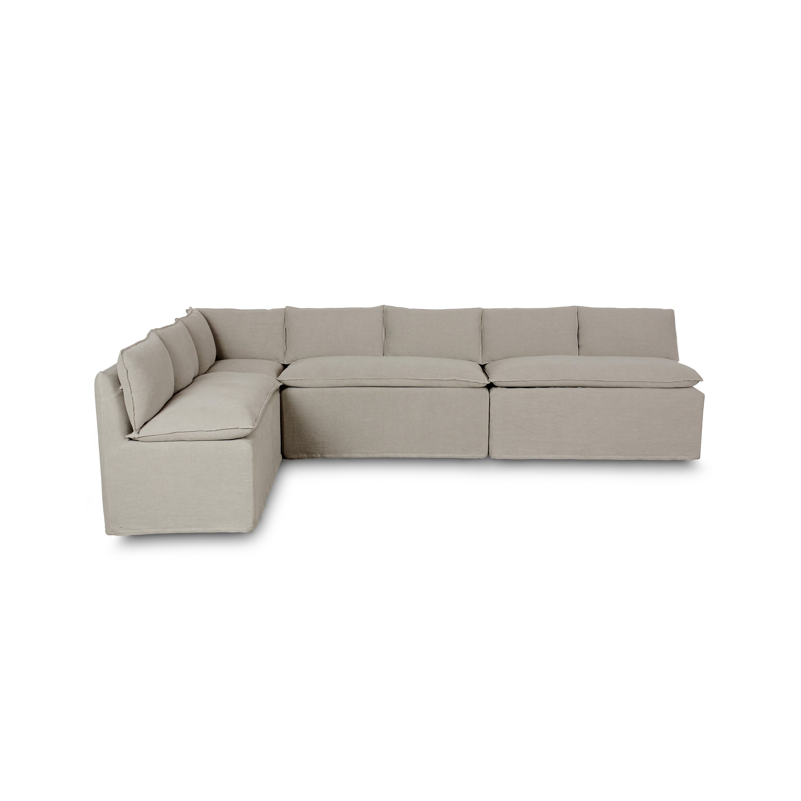 Erica Slipcover Dining Banquette - Image 10