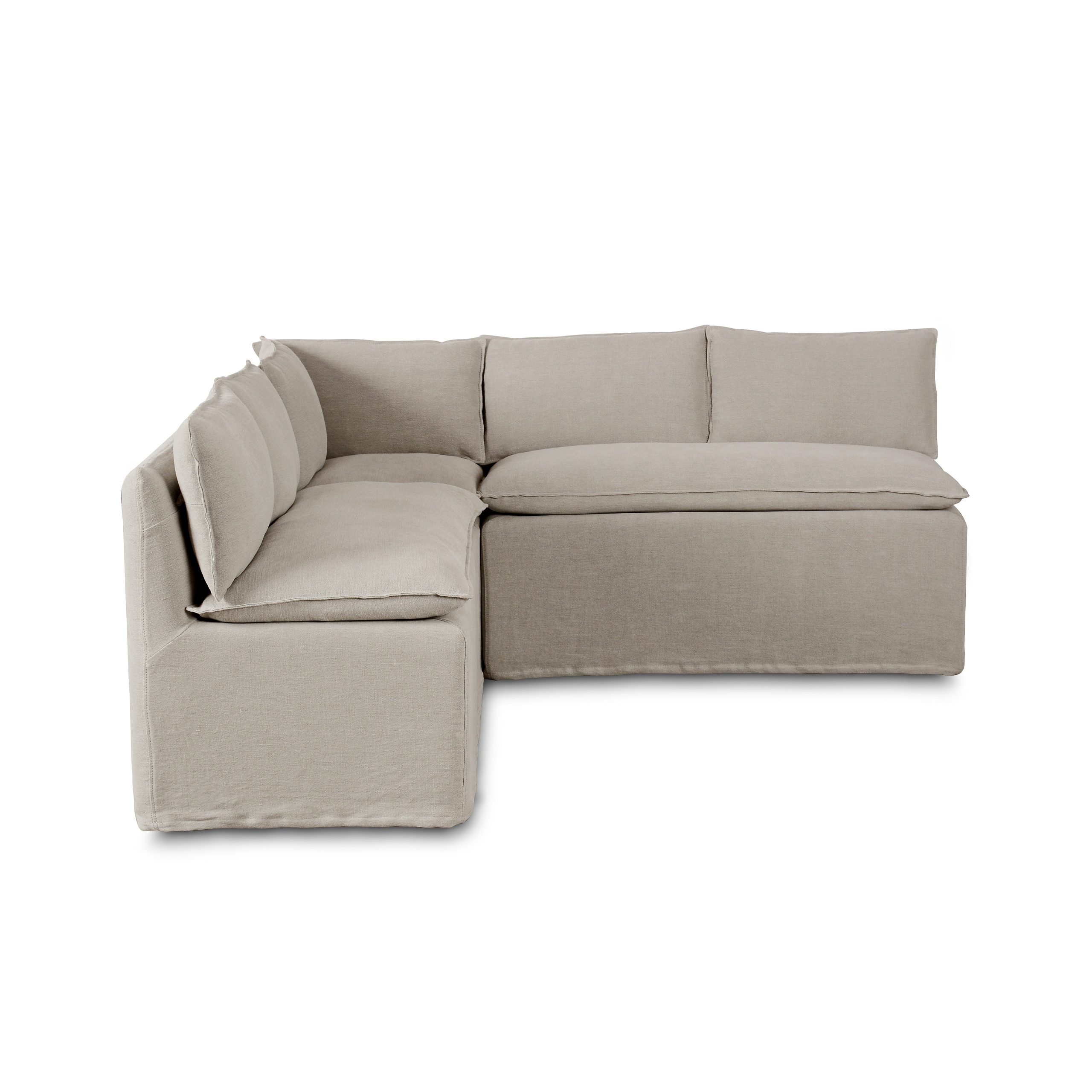 Erica Slipcover Dining Banquette - Image 17