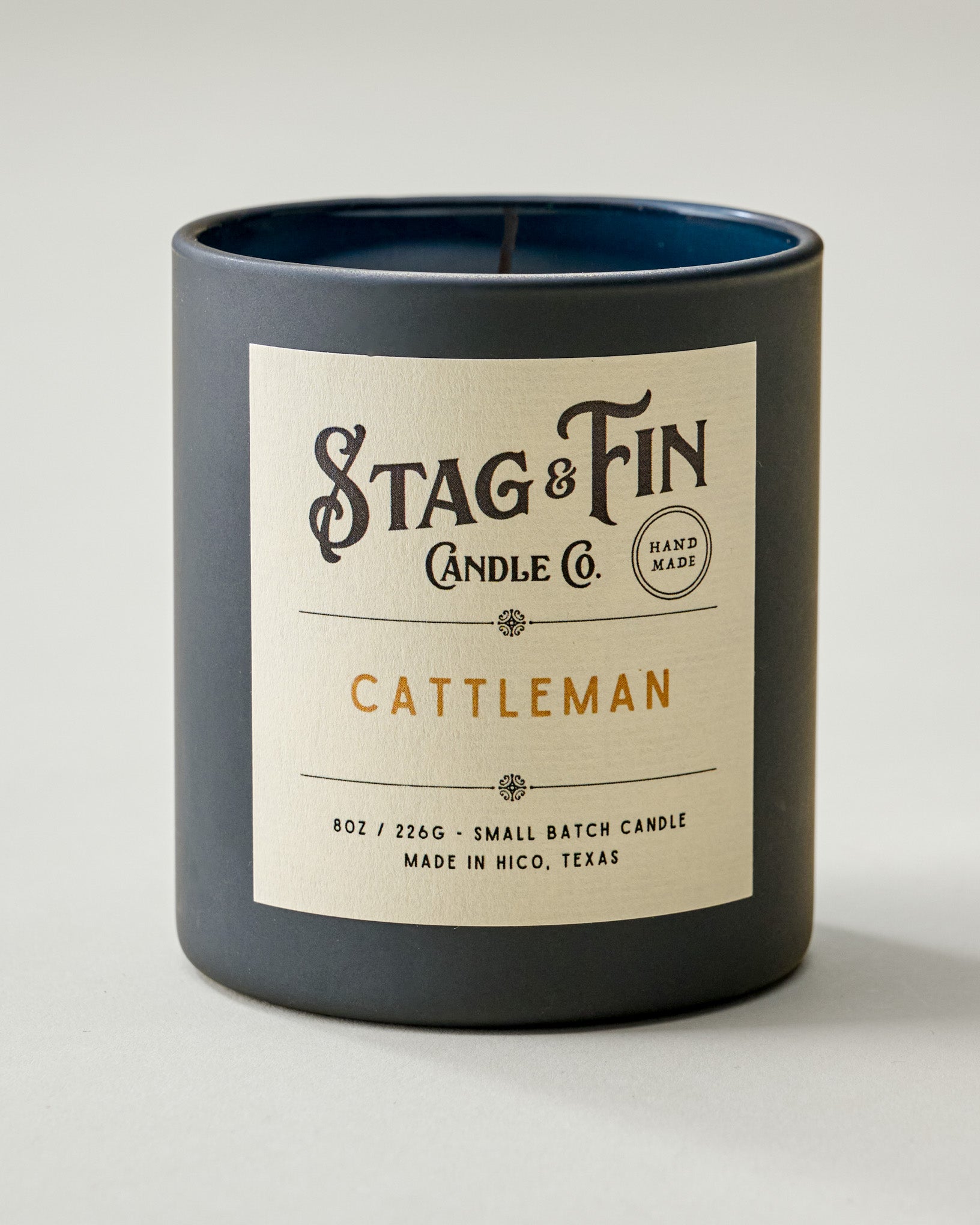 Stag and Fin Cattleman Candle - Image 2