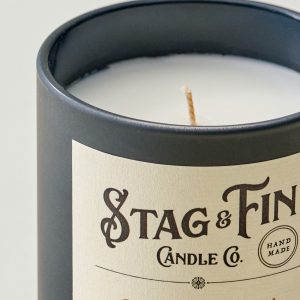 Stag and Fin Cattleman Candle