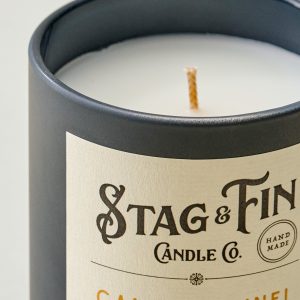 Stag and Fin Camp Flannel Candle