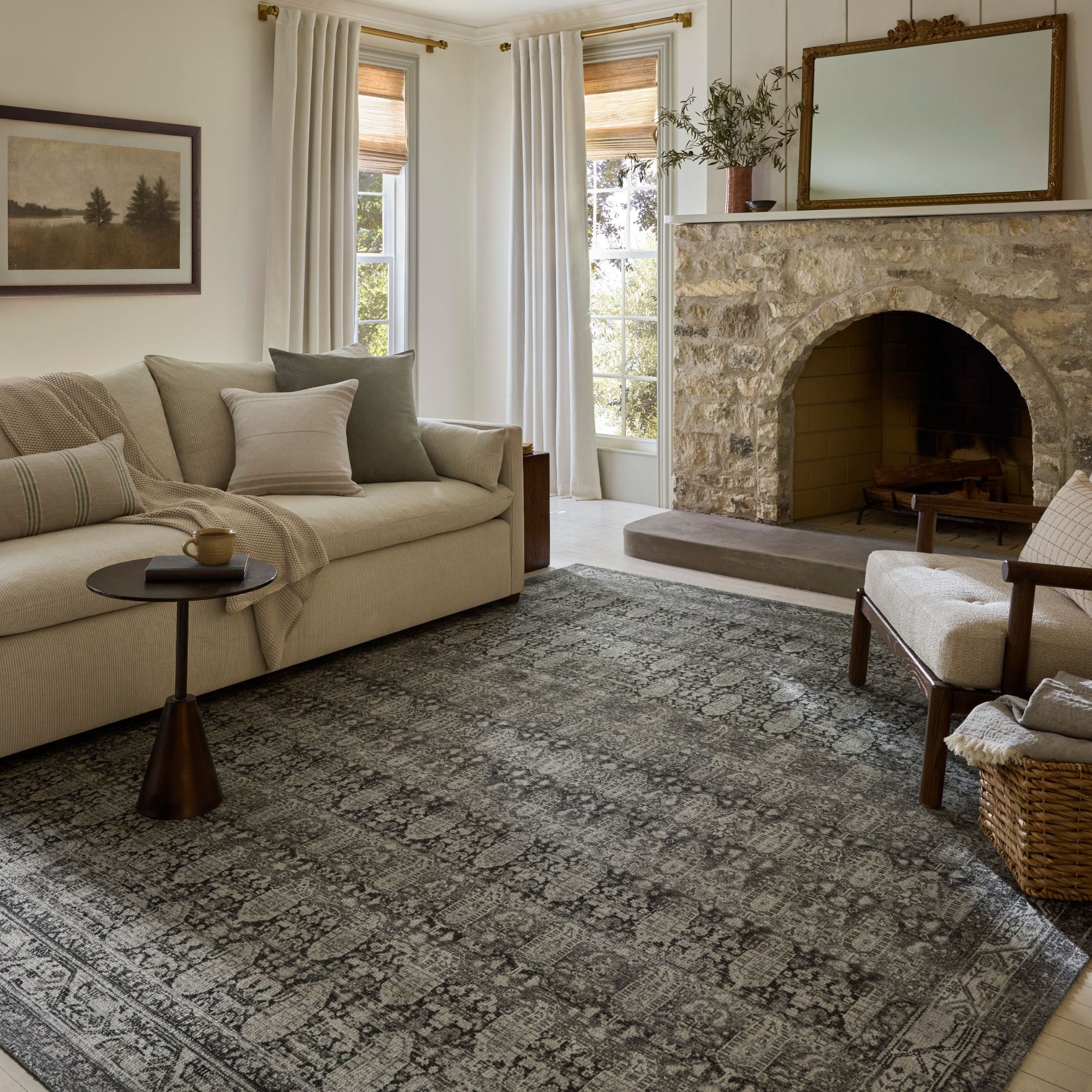 Wimberly Granite Cream Rug - Image 2