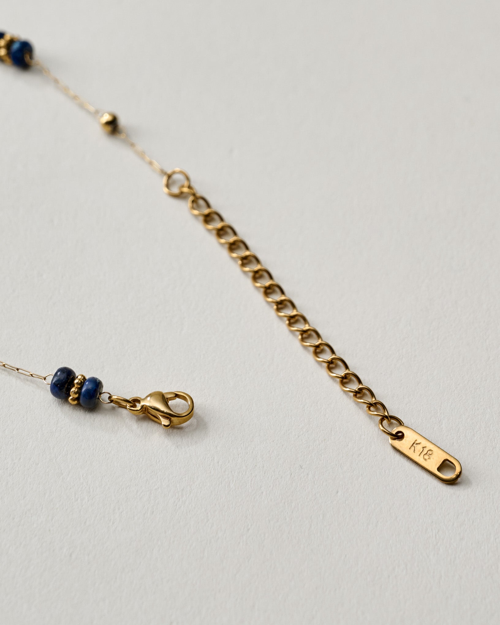 Dainty Natural Stone Beaded Bracelet - Image 2