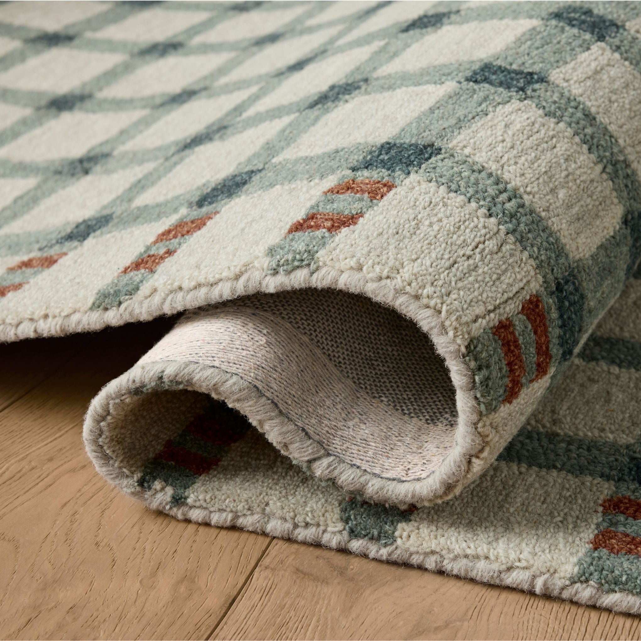 Waylon Spa Brick Rug - Image 5