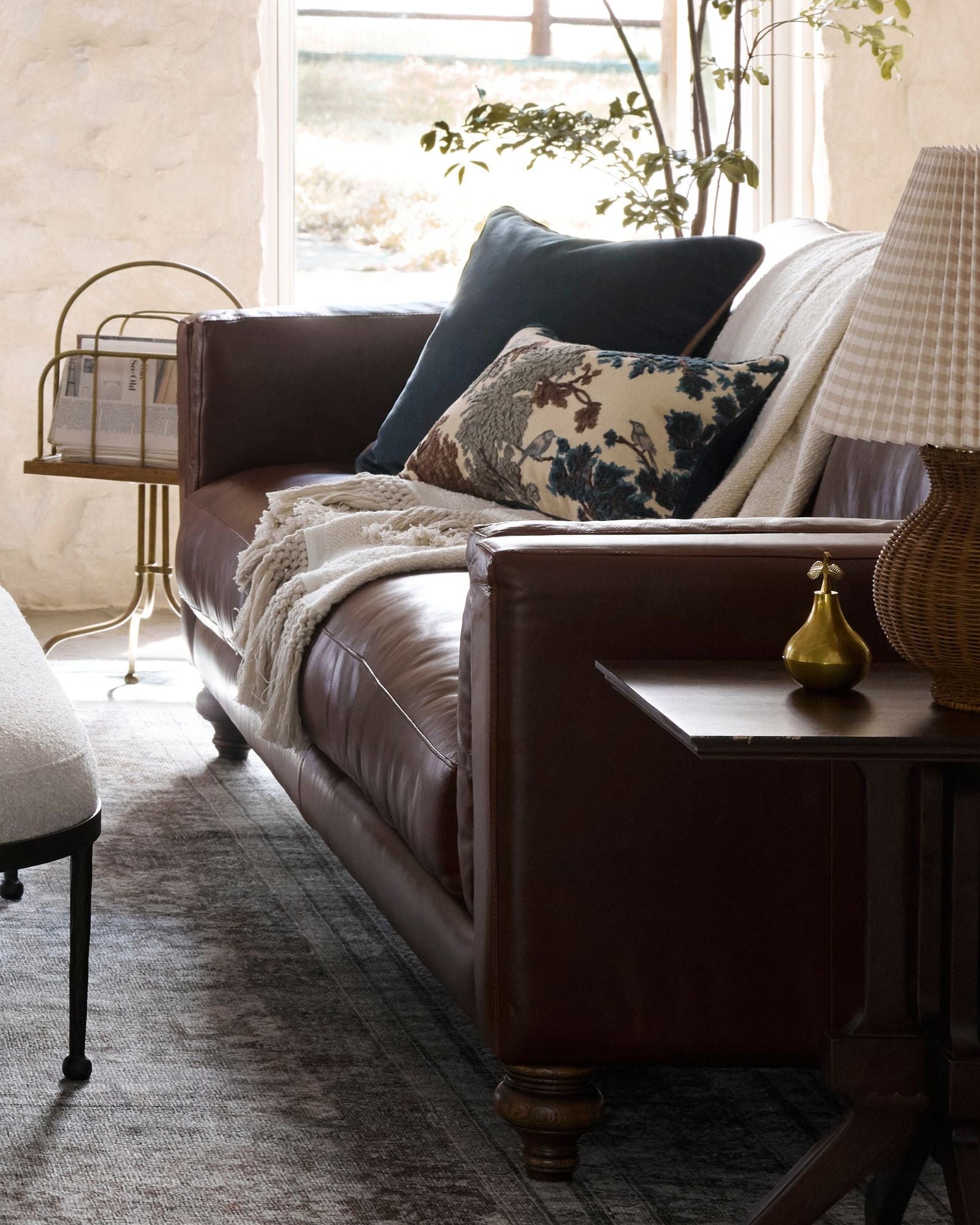 Andrews Leather Sofa - Image 2