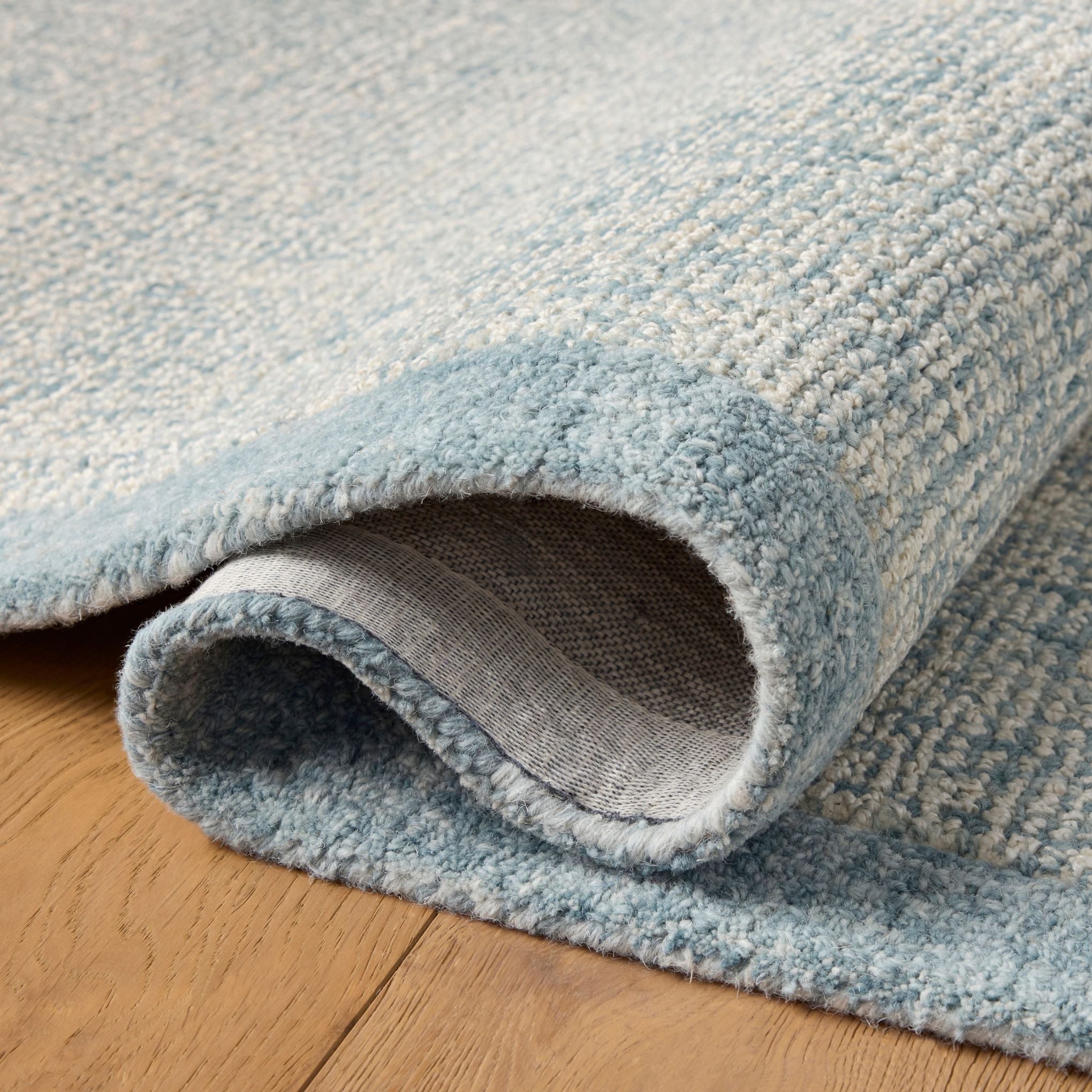 Henley Ivory Blue Rug - Image 4
