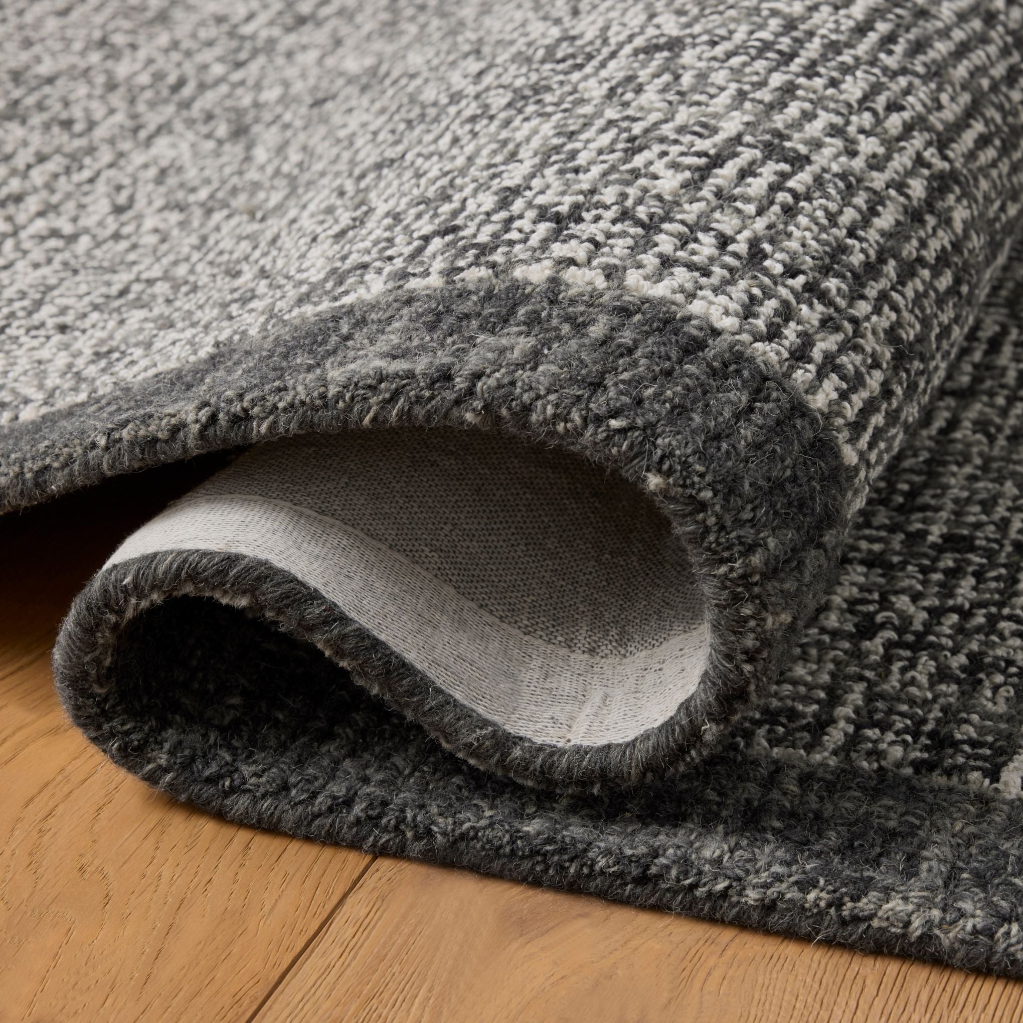 Henley Ivory Charcoal Rug - Image 4