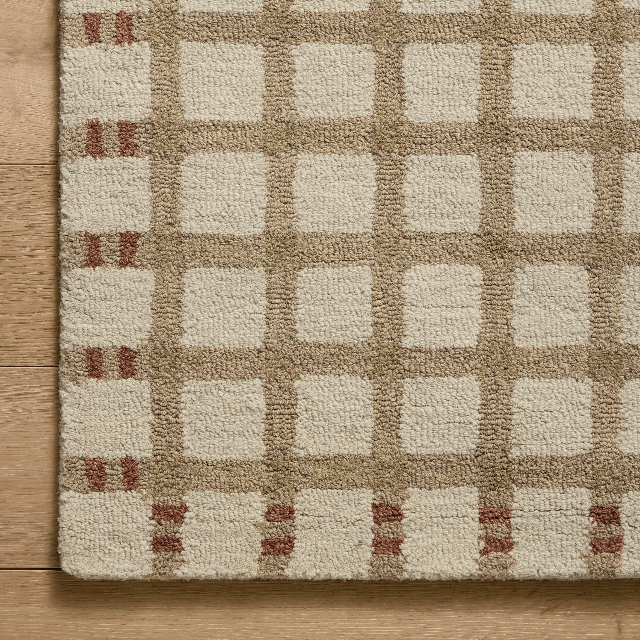 Waylon Natural Rust Rug - Image 5