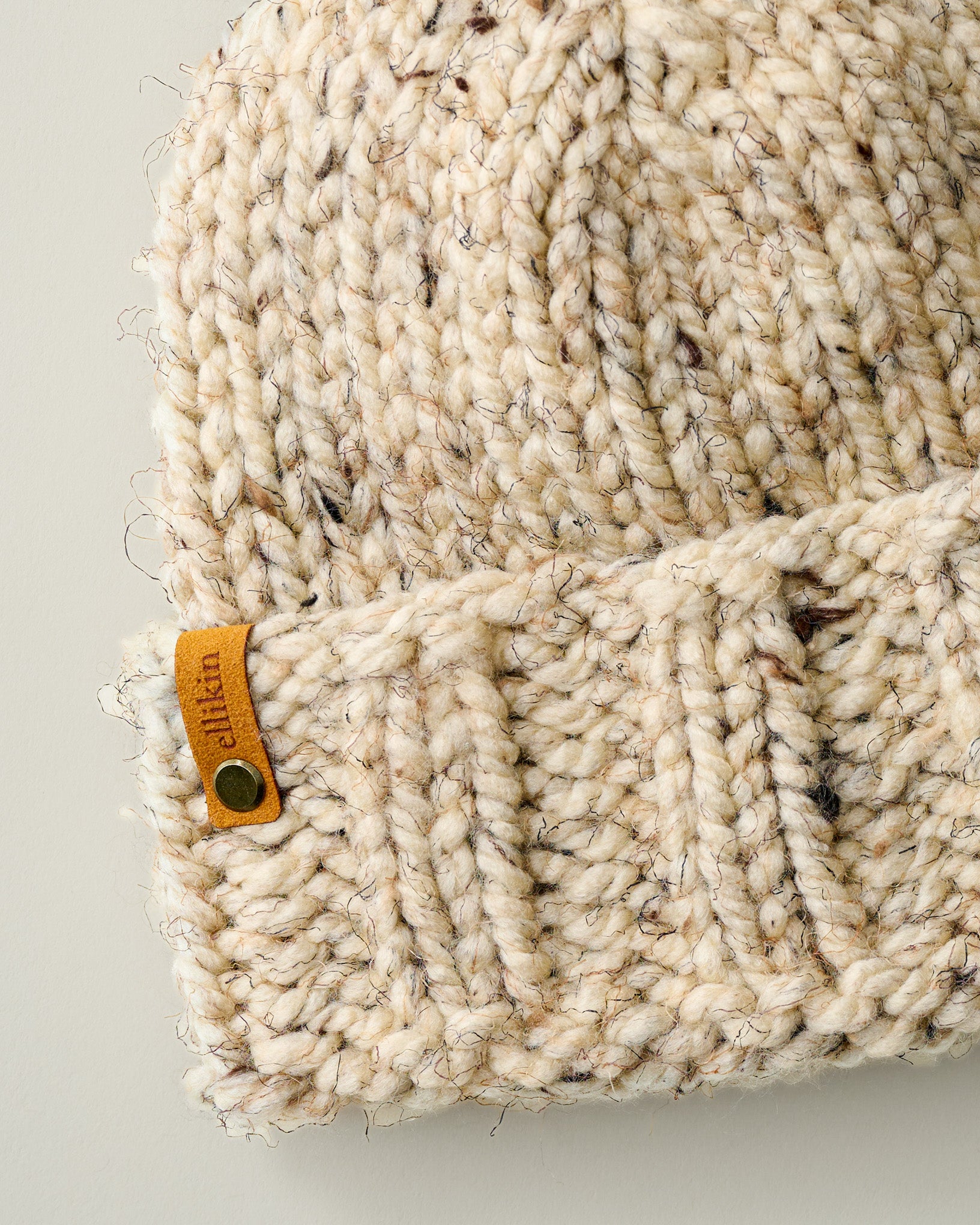 Alpine Trail Beanie Oatmeal - Image 2