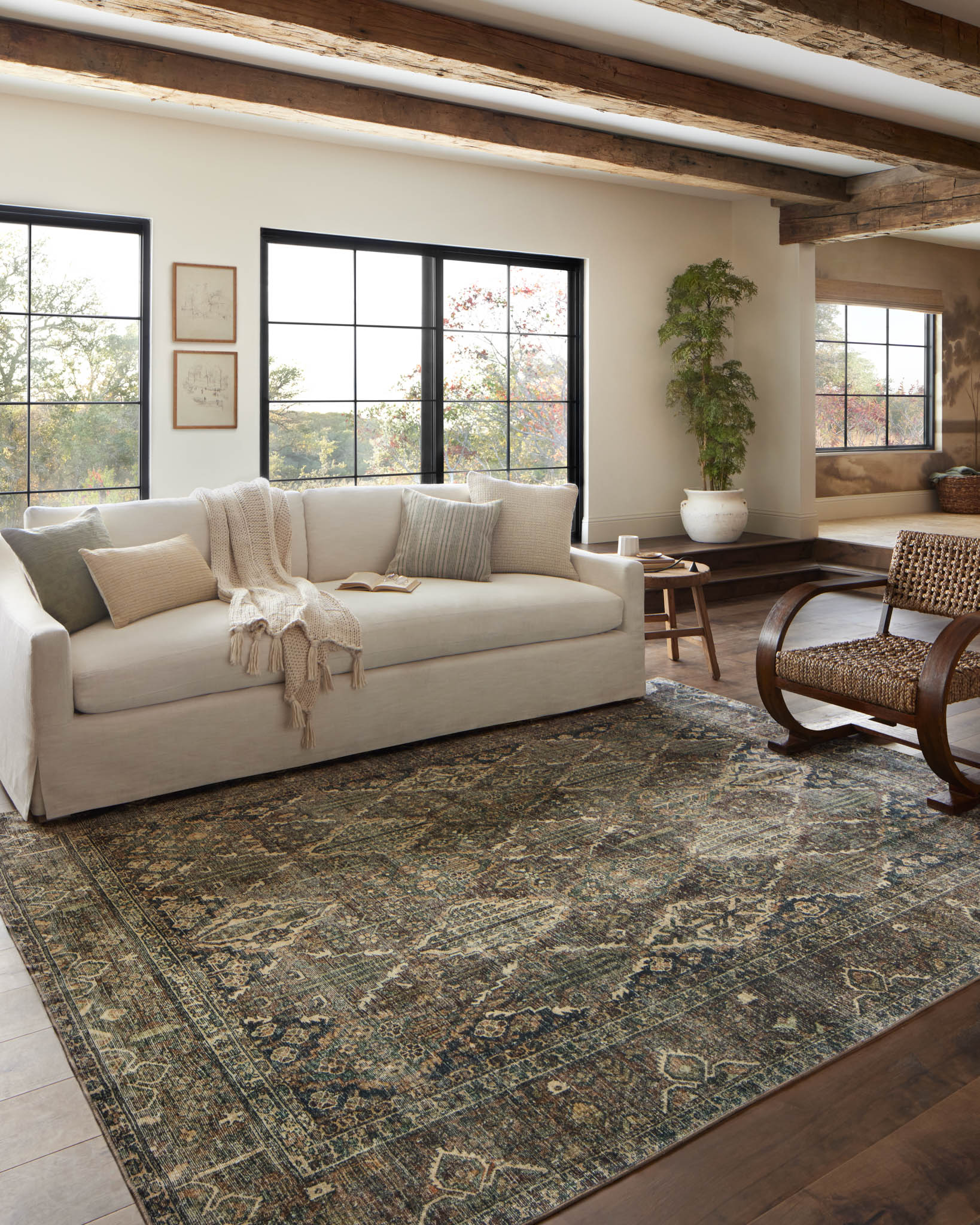 Banks Spice Blue Rug - Image 9