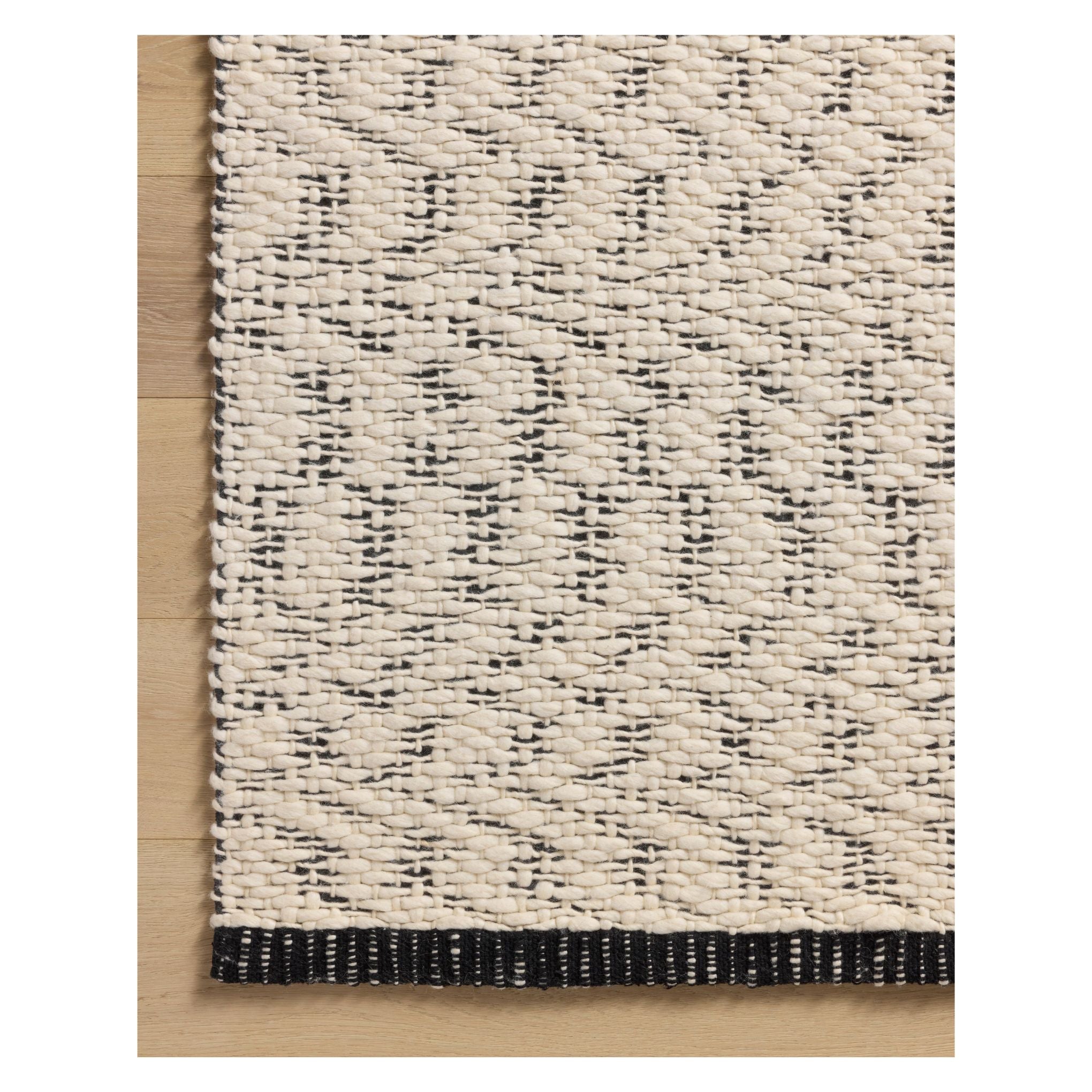 Betty Ivory Black Rug - Image 2