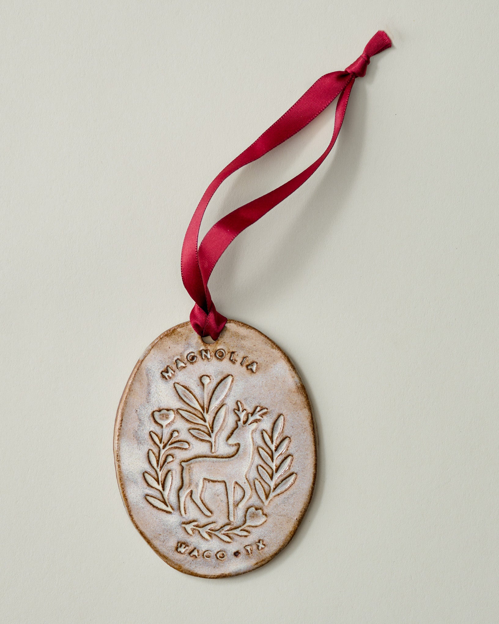 Black Oak Deer Ornament - Image 2