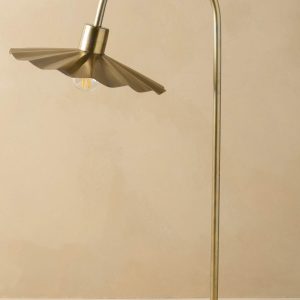 Lulu Brass Petal Lamp