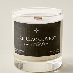 Cadillac Cowboy Candle