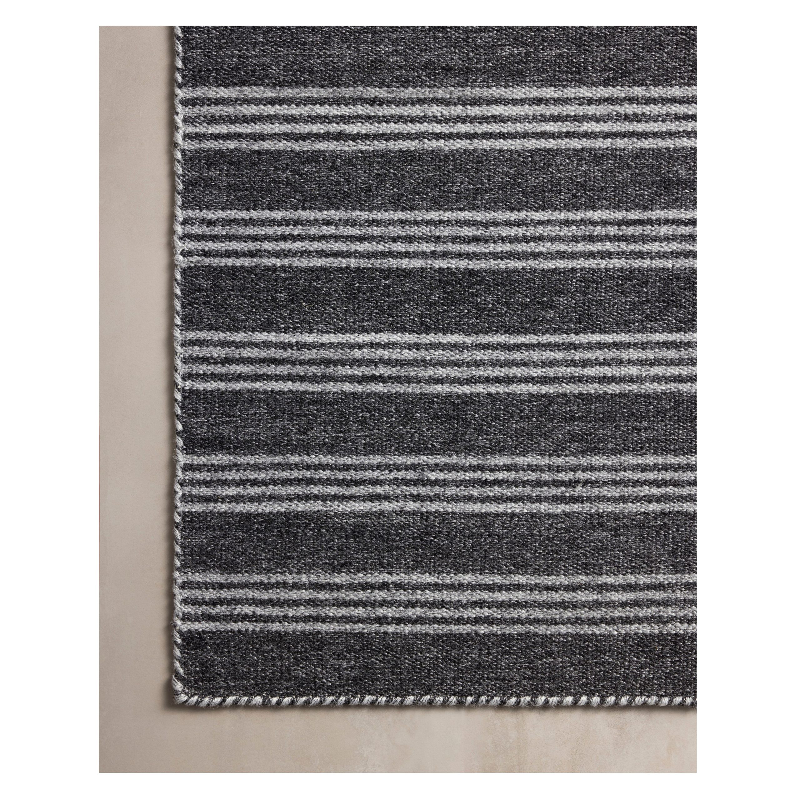 Charlie Charcoal Grey Rug - Image 4