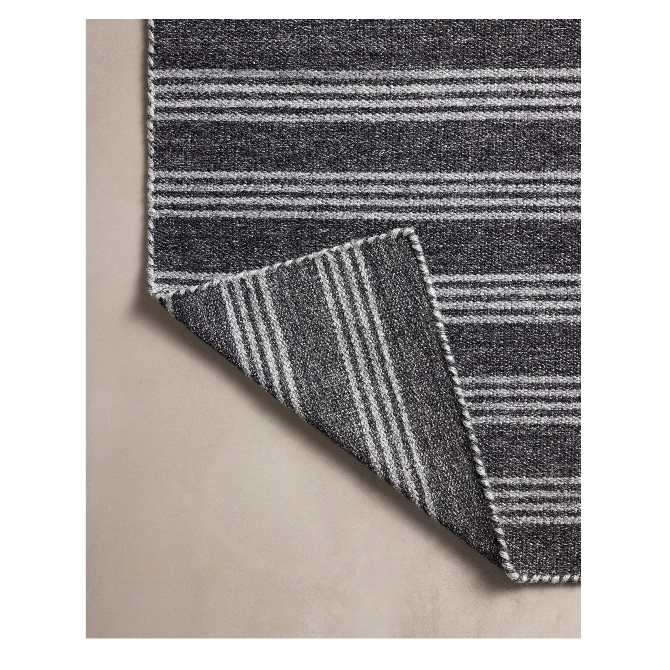 Charlie Charcoal Grey Rug - Image 5