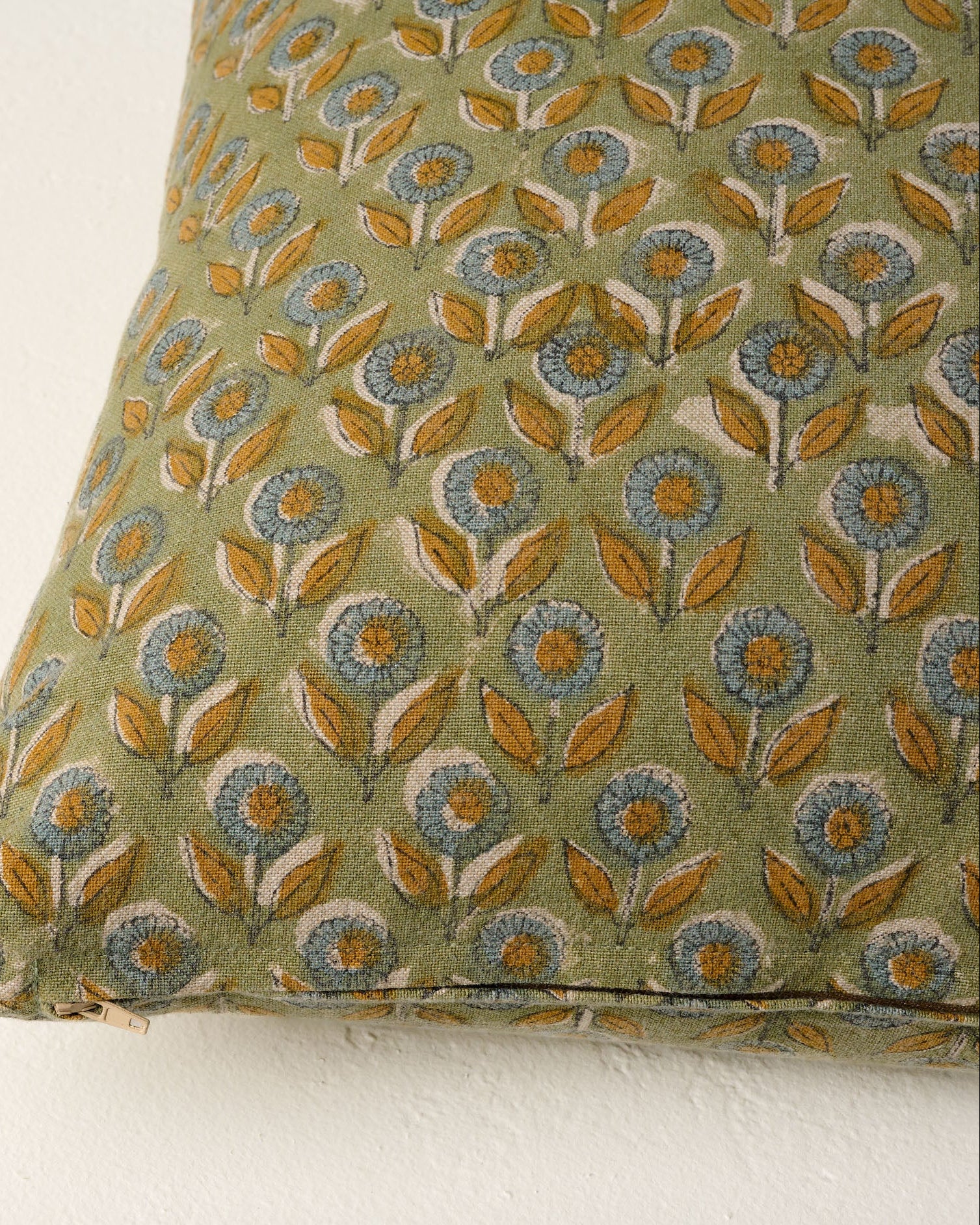 Claire Floral Printed Pillow - Image 2