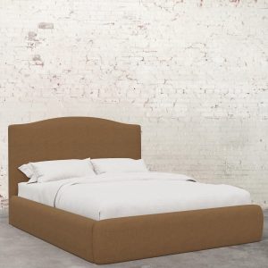 Clara Linen Upholstered Bed
