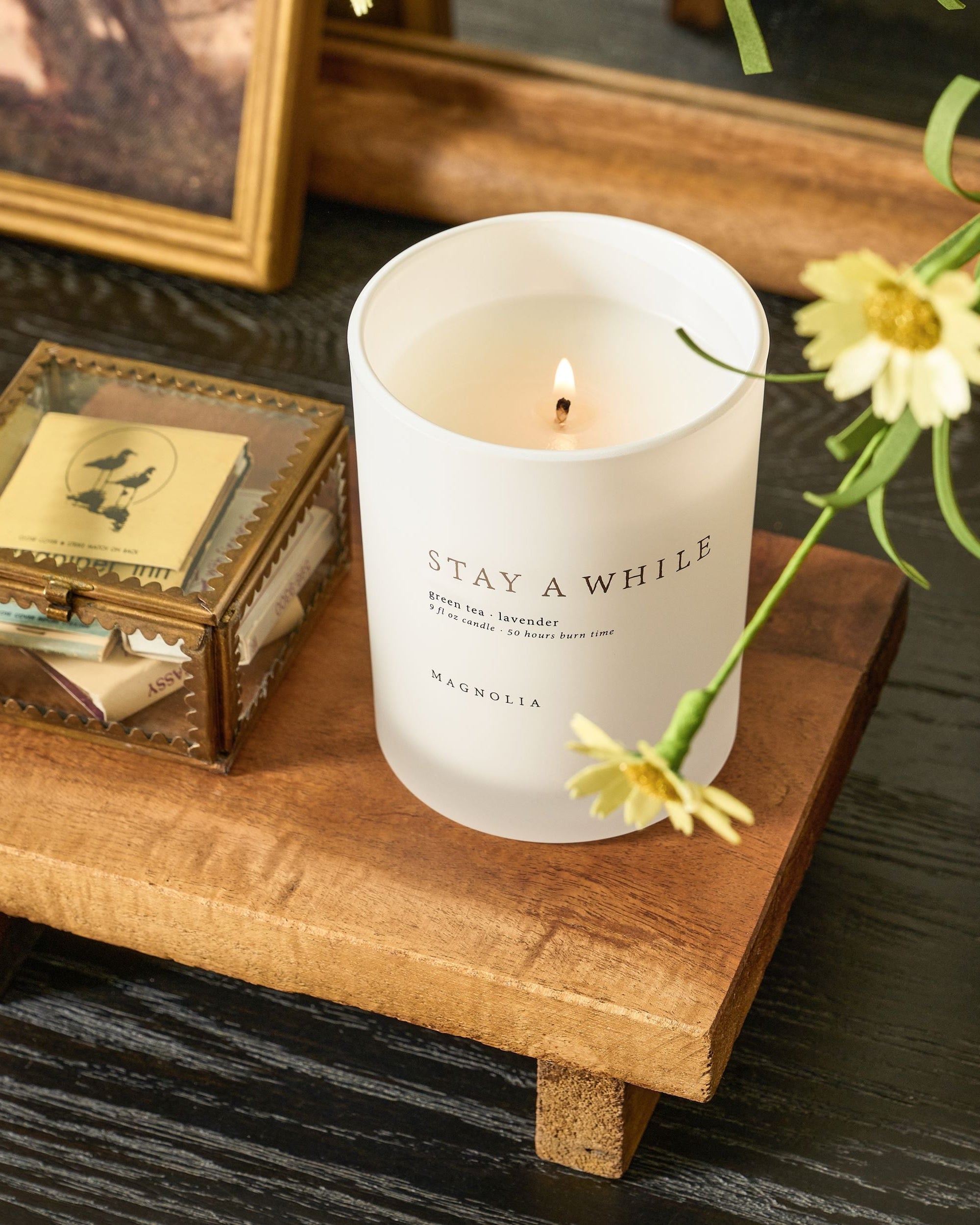Magnolia Stay a While Candle - Image 2