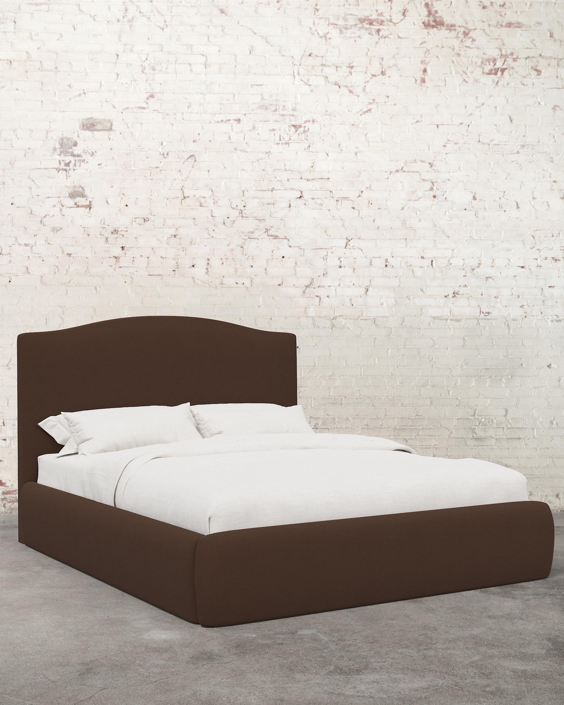 Clara Linen Upholstered Bed - Image 4