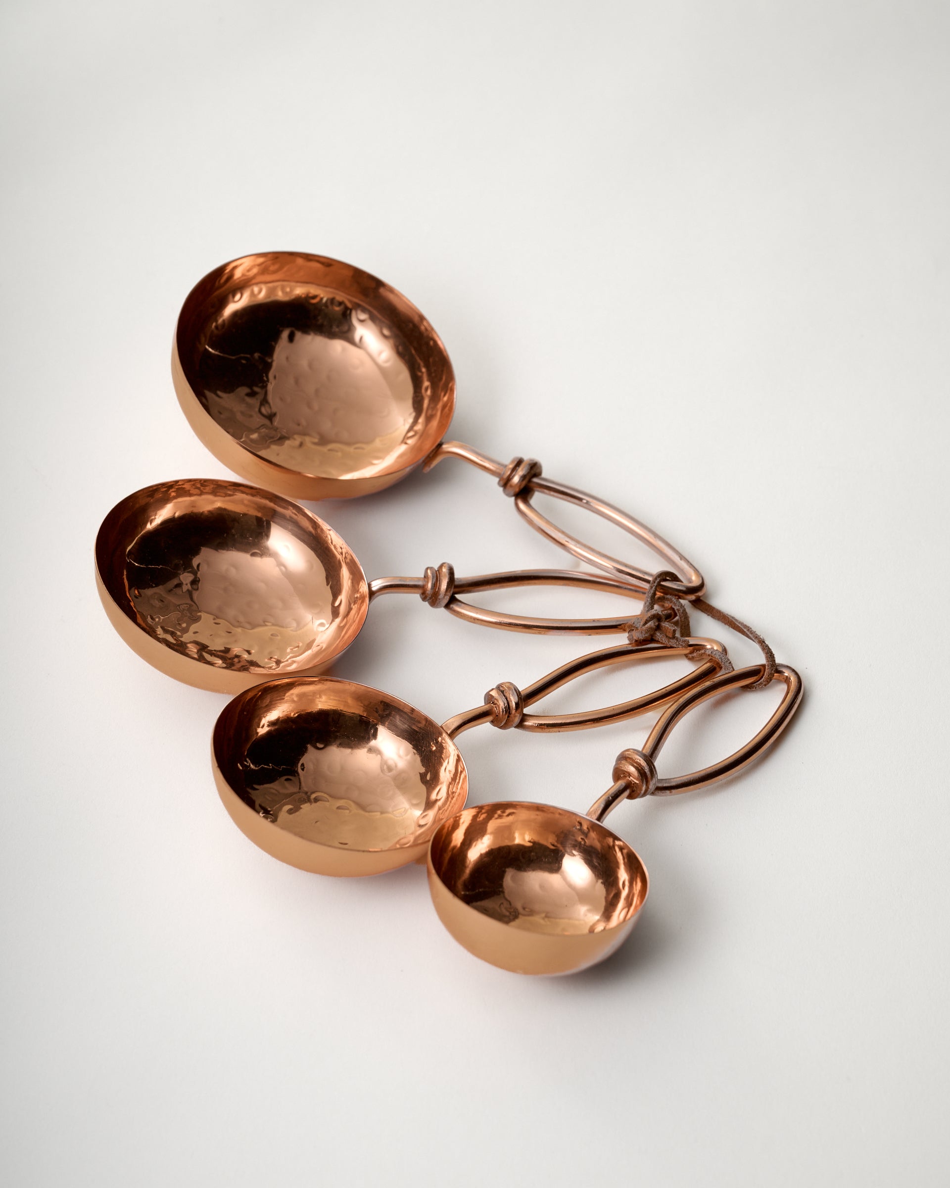 Hammered Copper Measuring Cups - Image 2
