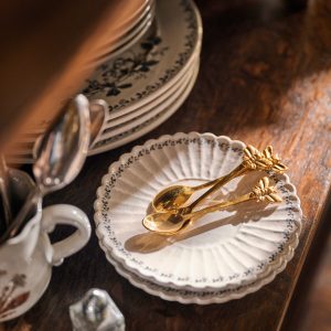 Brass Bee Spoons (Set of Four)