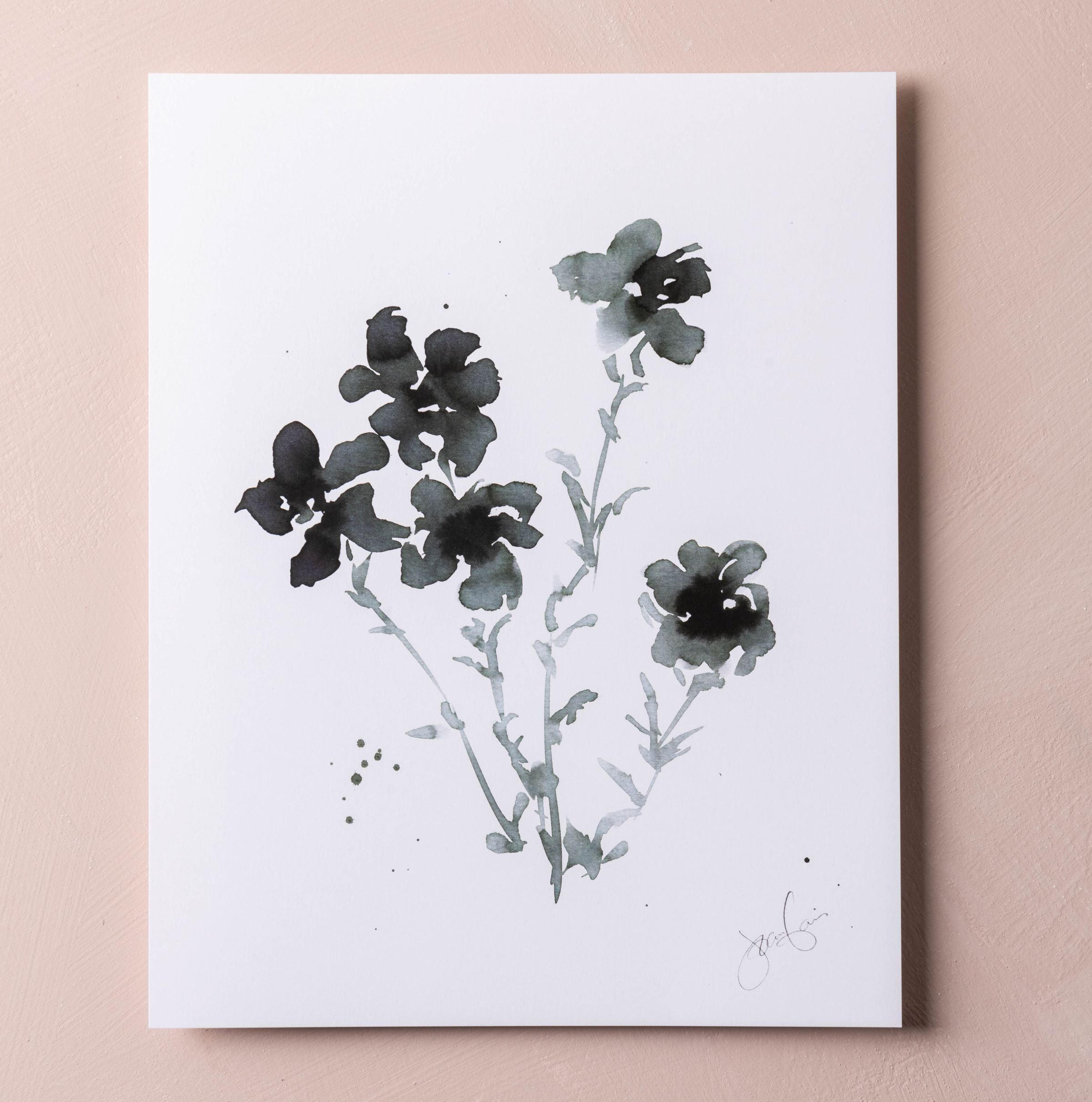 Botanical Watercolor Print - Image 2