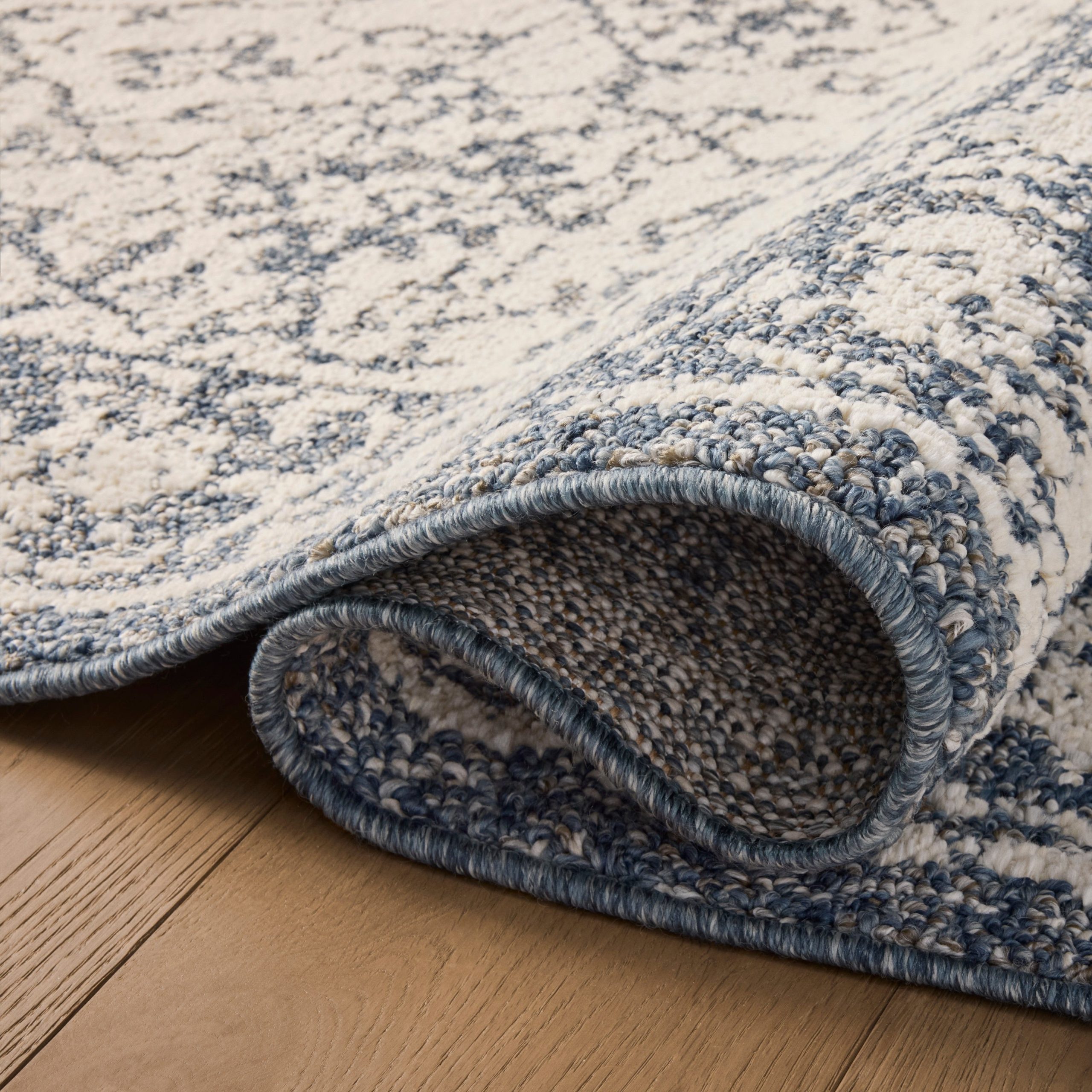 Gigi Ivory Blue Rug - Image 3