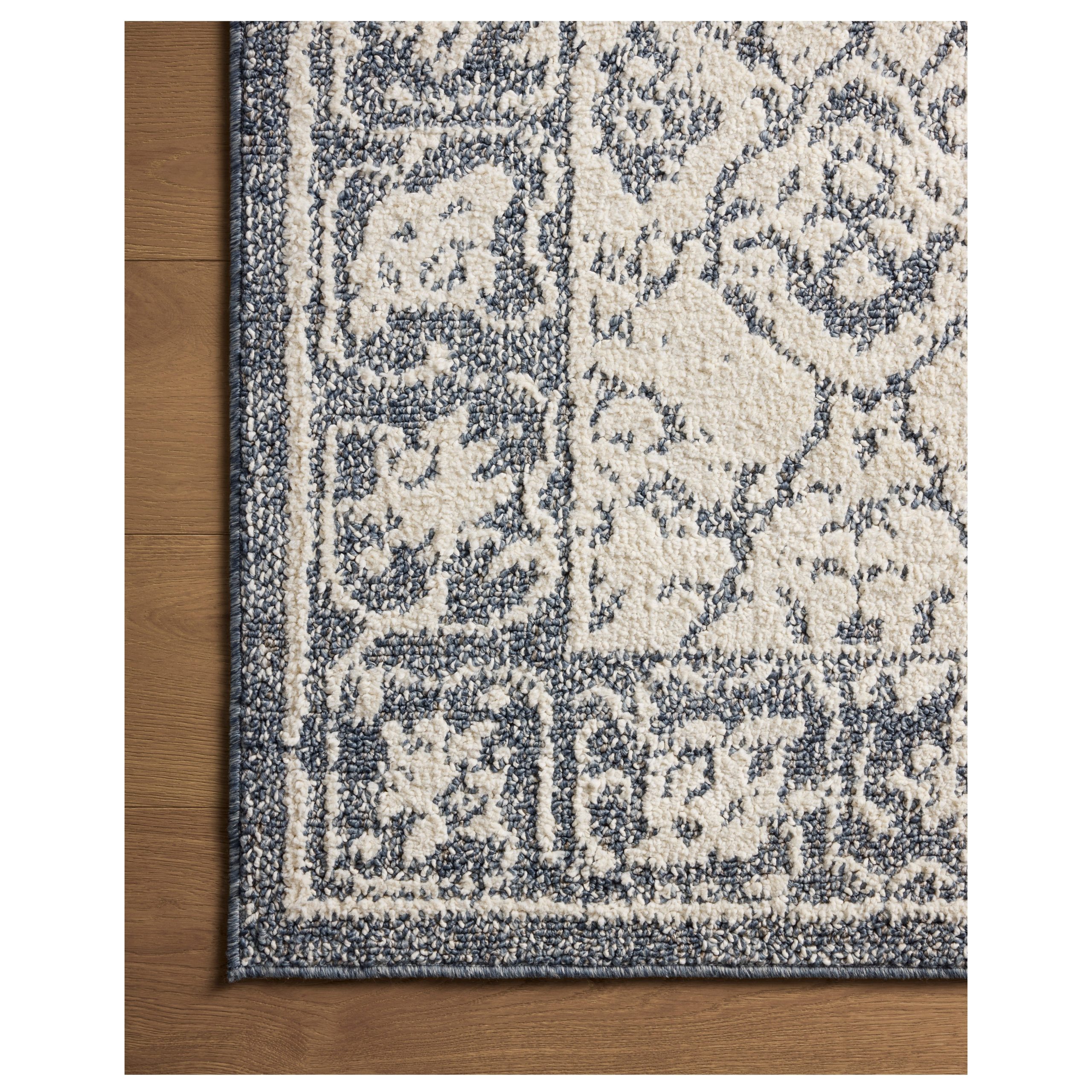 Gigi Ivory Blue Rug - Image 4