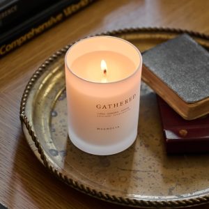 Magnolia Gathered Candle