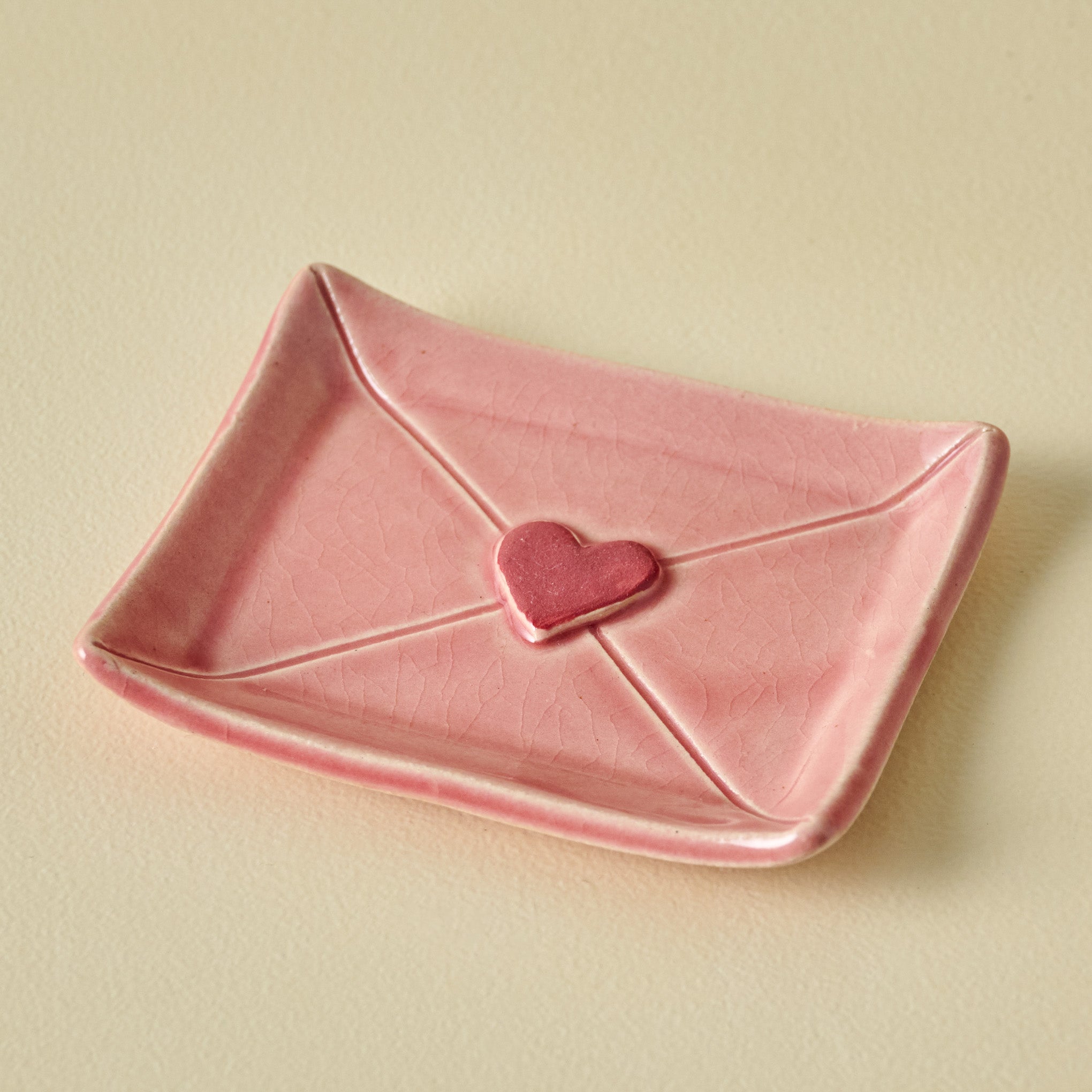 Heart Envelope Trinket Dish - Image 2