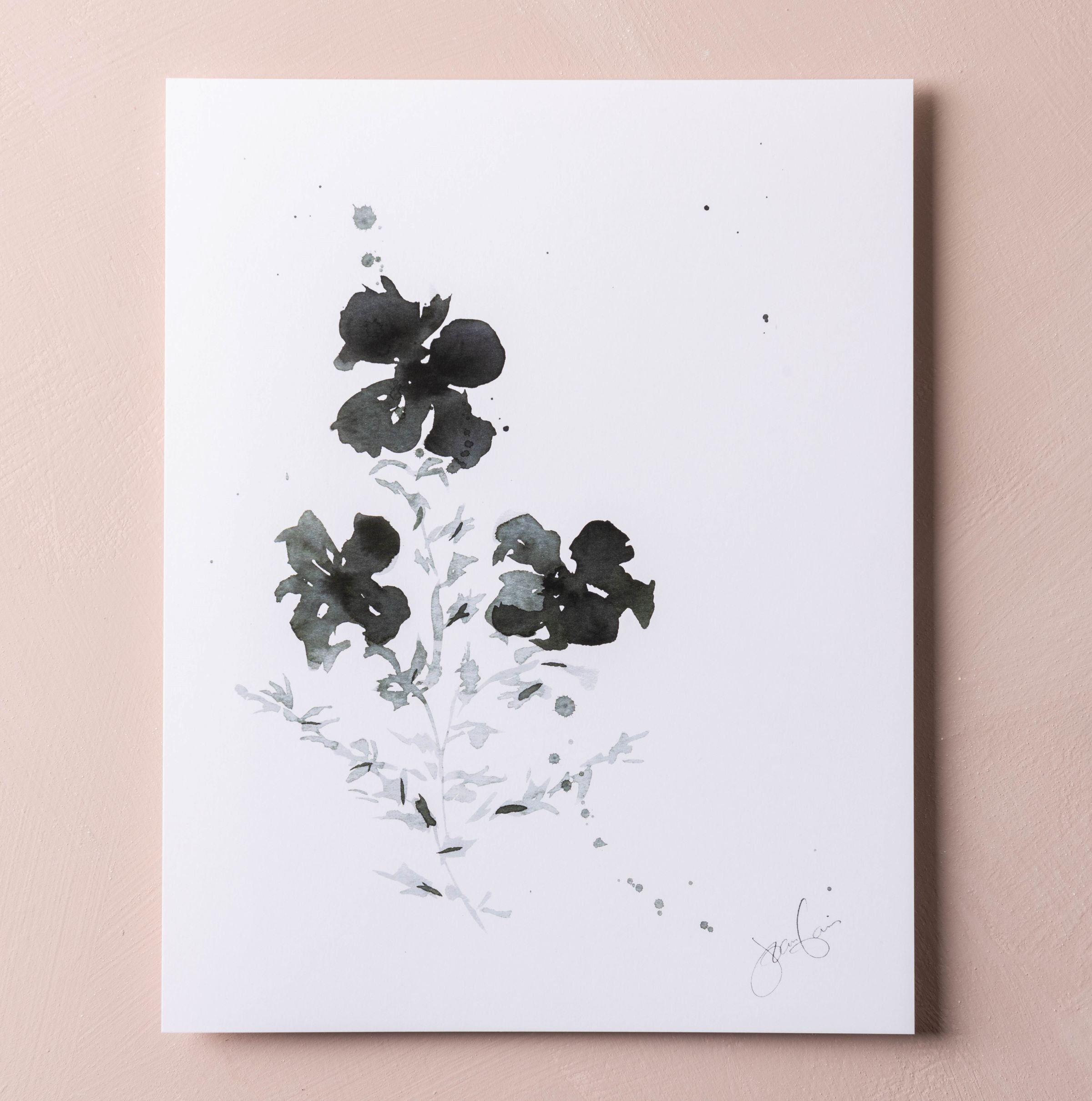 Botanical Watercolor Print - Image 4