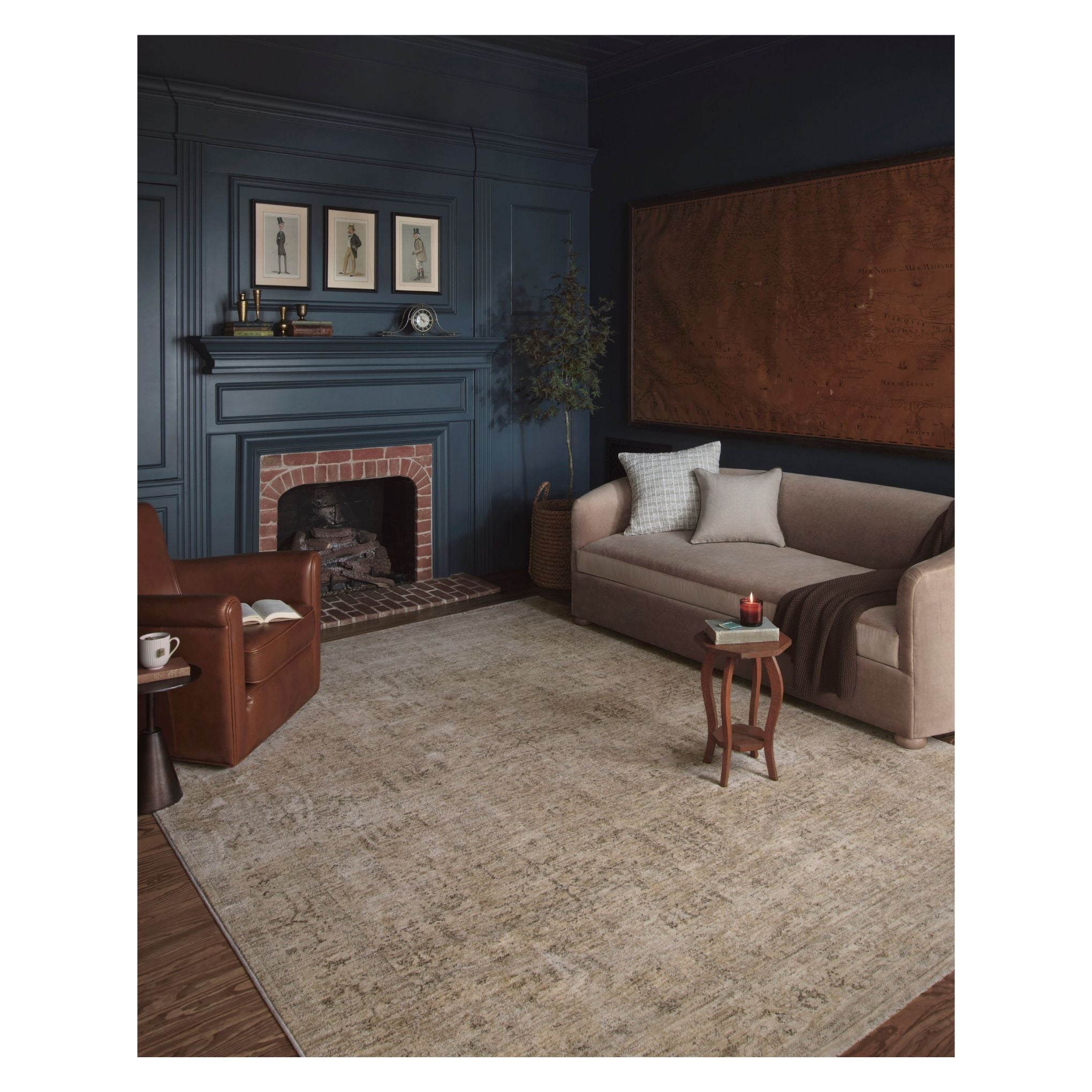 Junie Oatmeal Smoke Rug - Image 5
