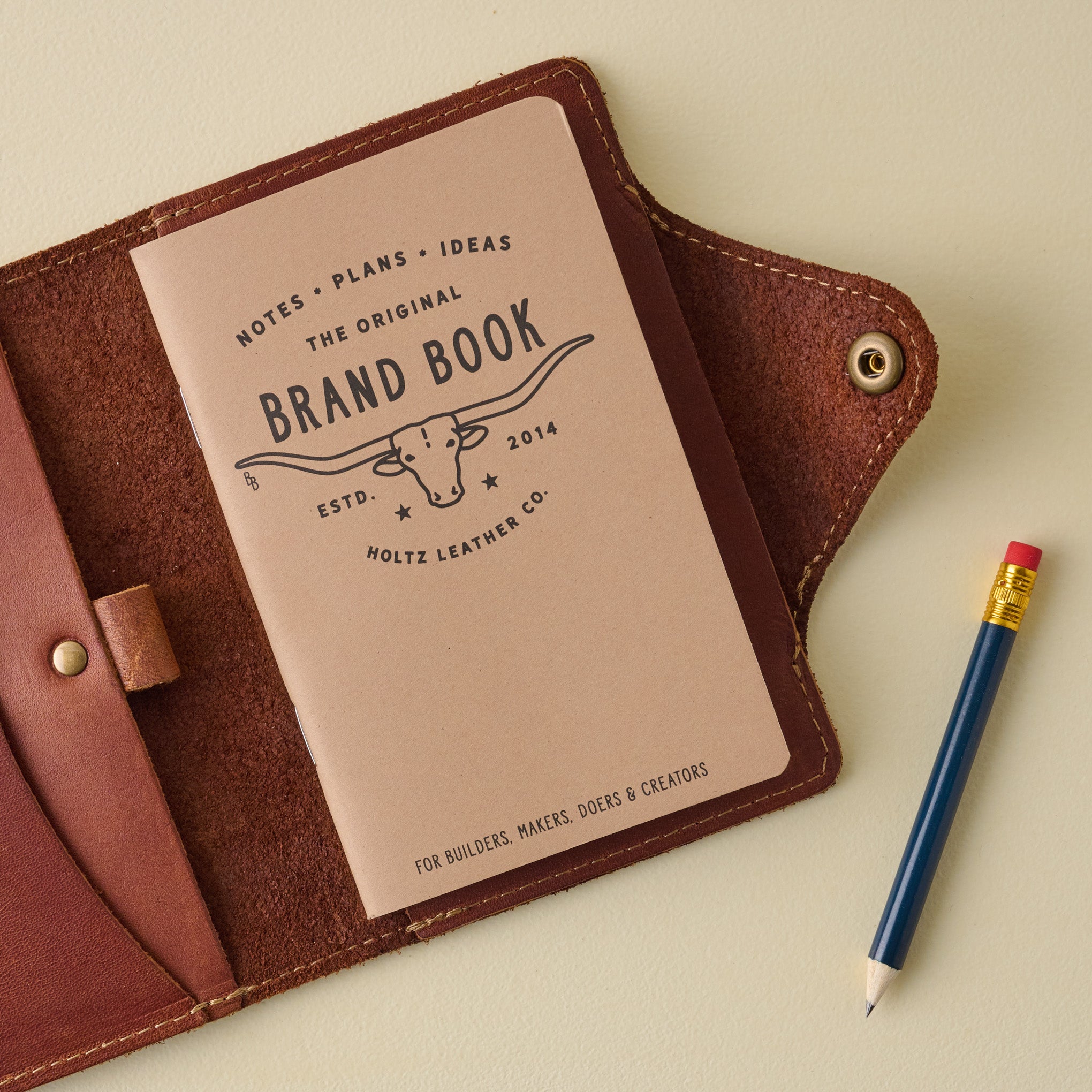 Magnolia Leather Logbook - Image 2