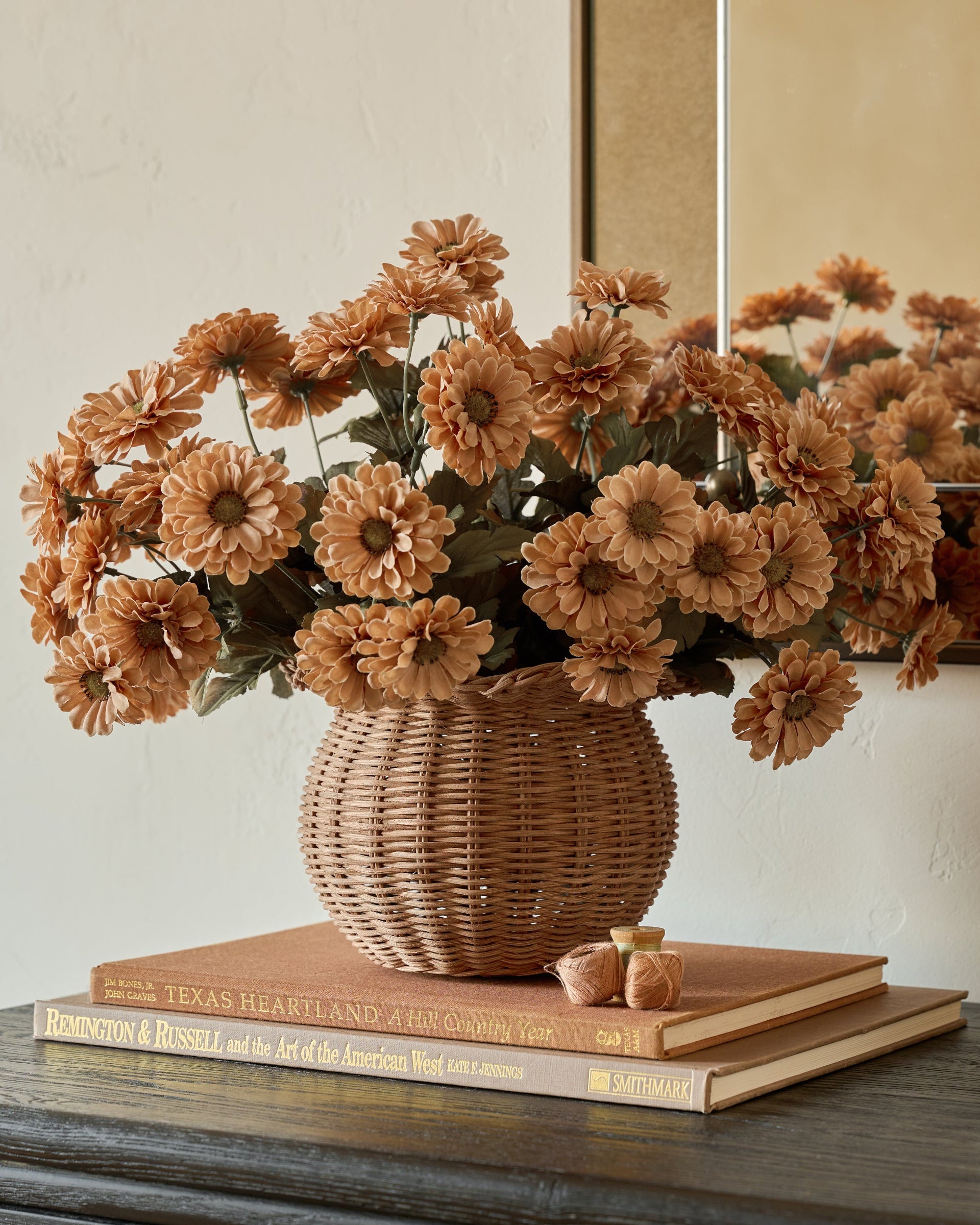 Perry Scalloped Rim Woven Vase - Image 2