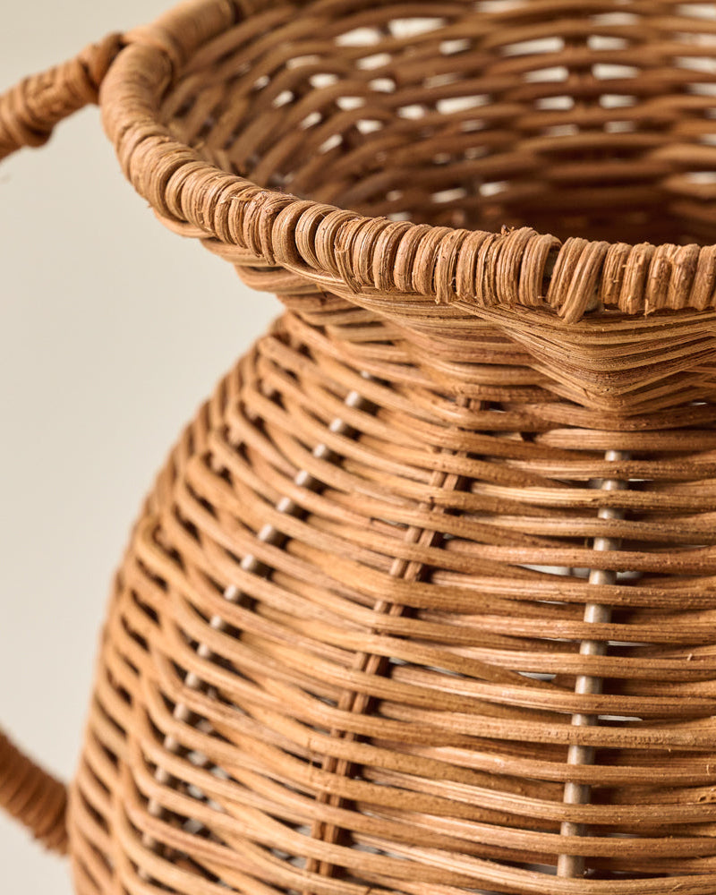 Mabel Rattan Vase - Image 3