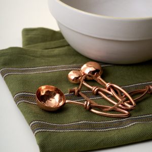 Hammered Copper Measuring Spoons