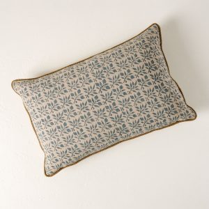 Lucie Floral Printed Lumbar Pillow