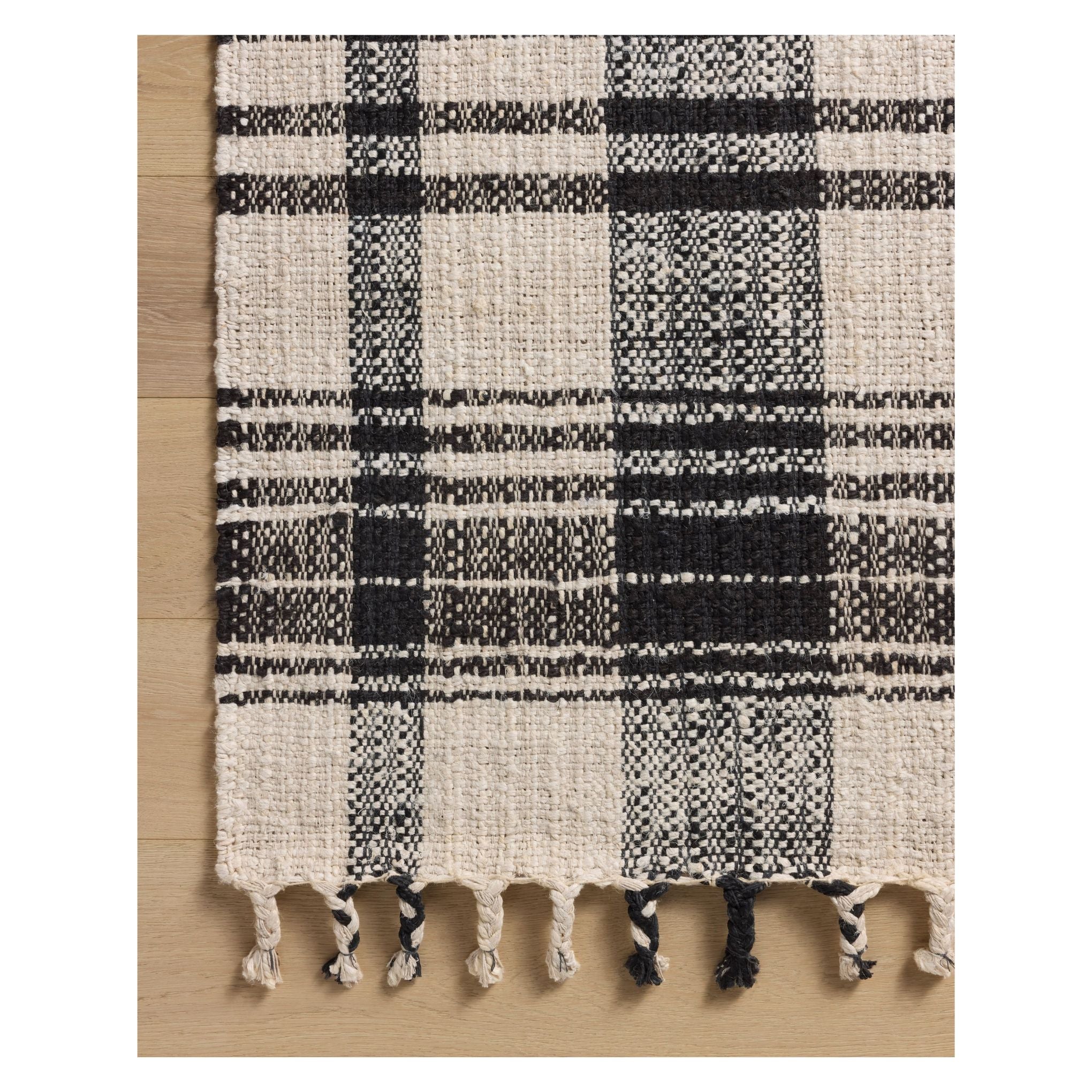 Louie Ivory Black Rug - Image 2