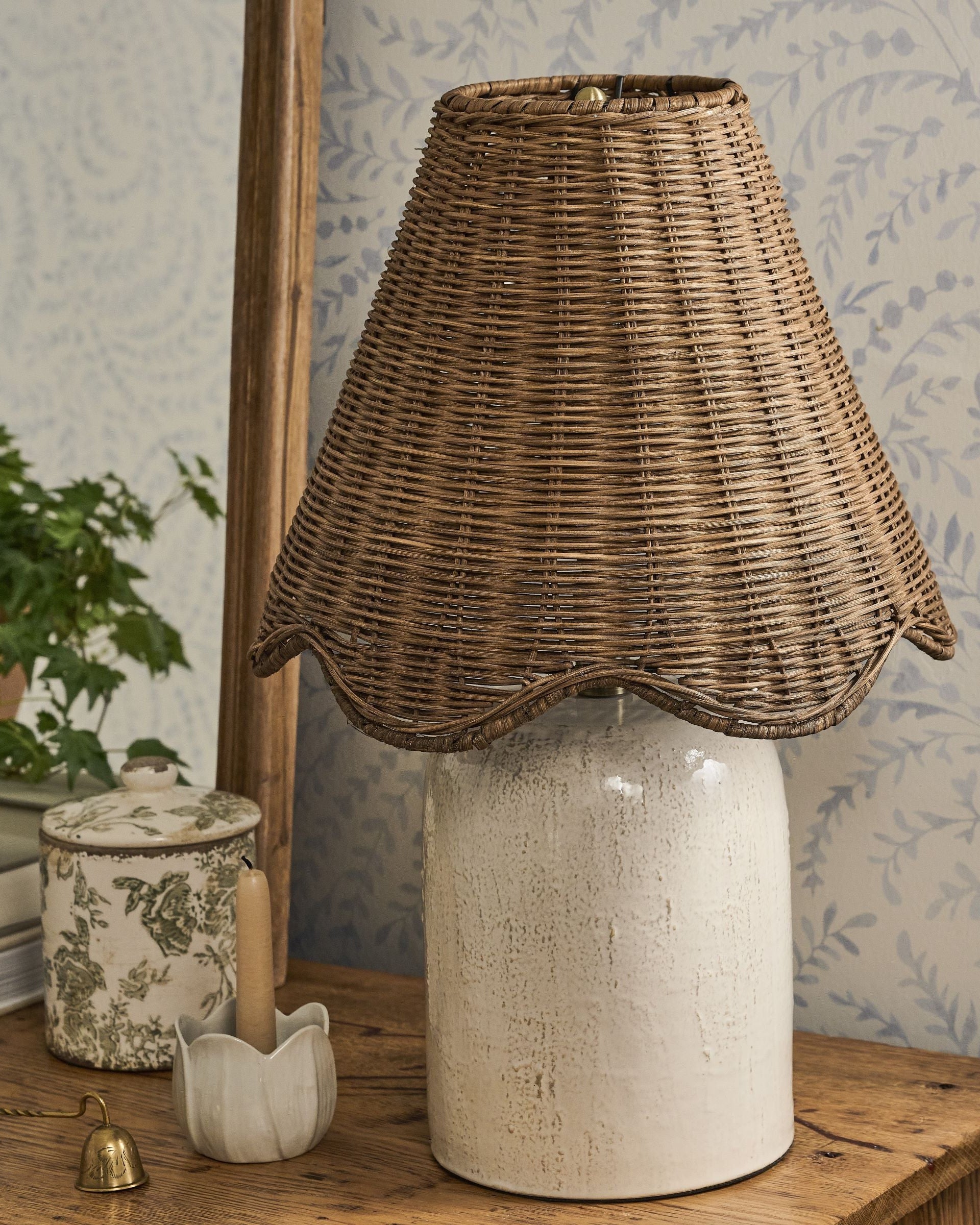 Farrah Table Lamp - Textured Cream - Image 22