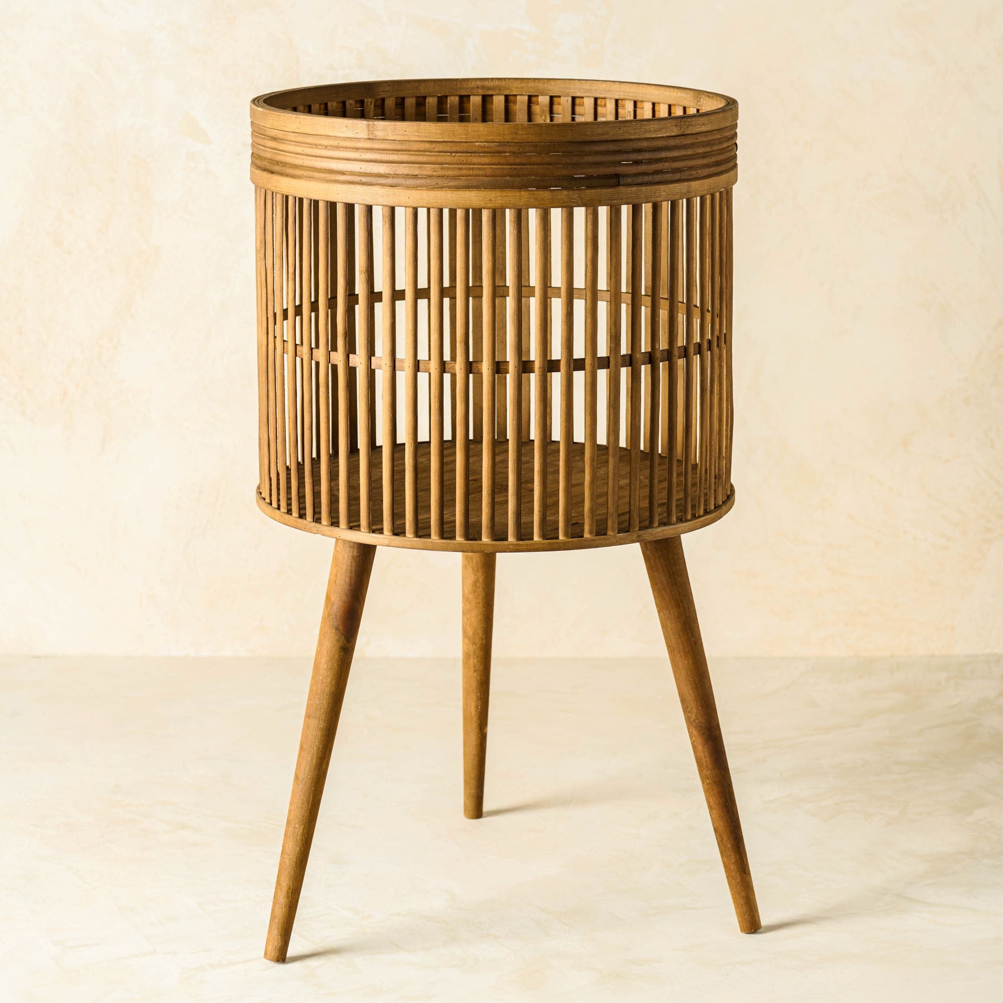 Aged Wood Plant Stand - Image 3