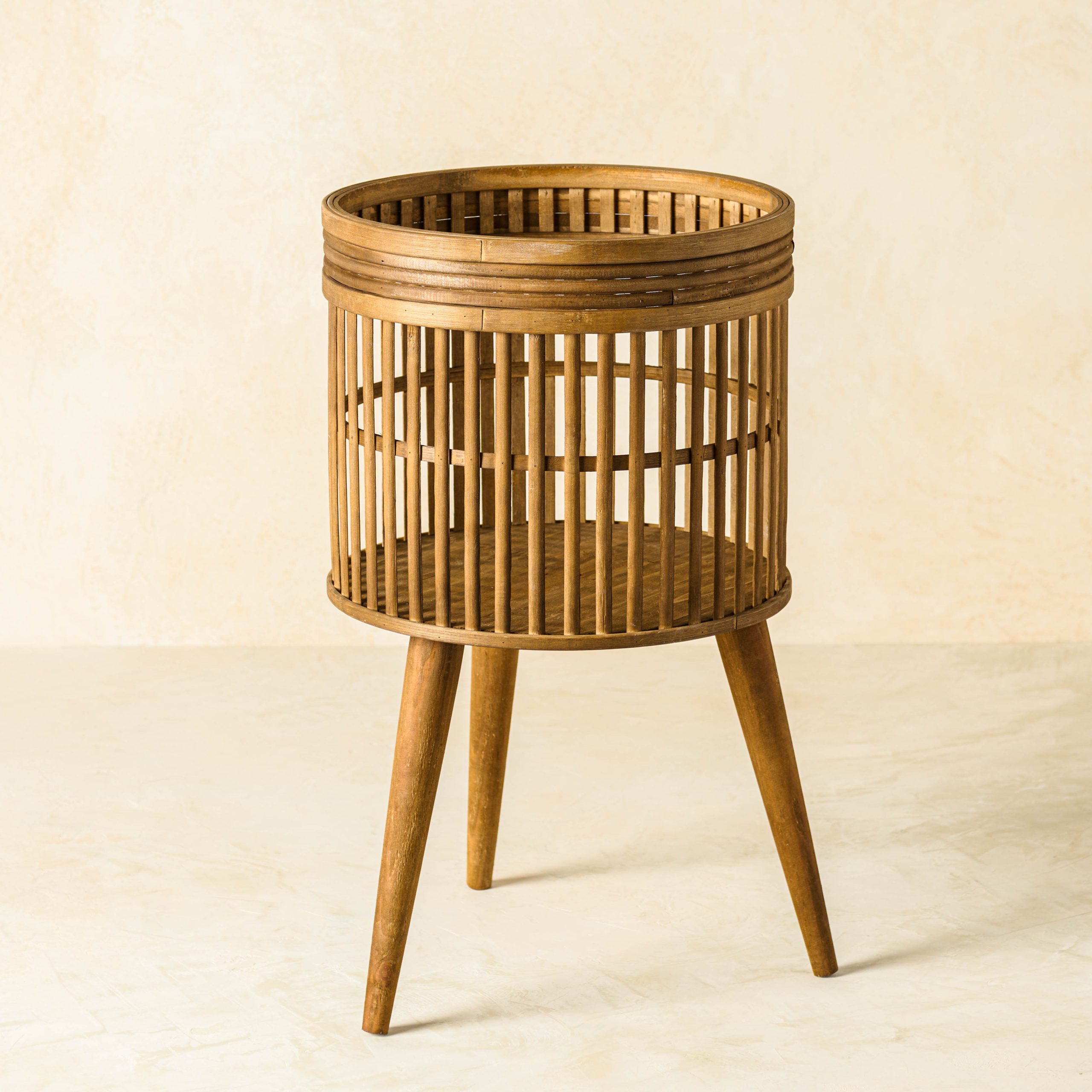 Aged Wood Plant Stand - Image 5
